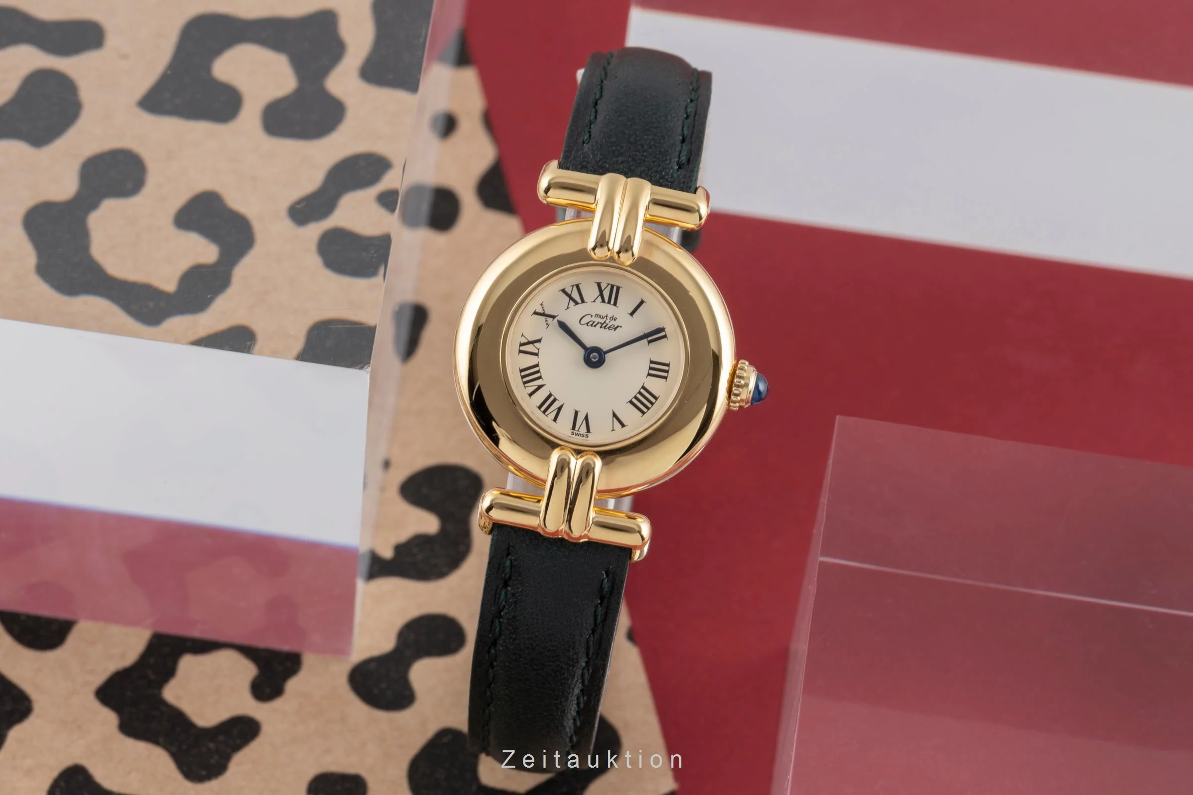 Cartier Colisee silver-gilt quartz women's watch 590002  [2504834] - Image 4