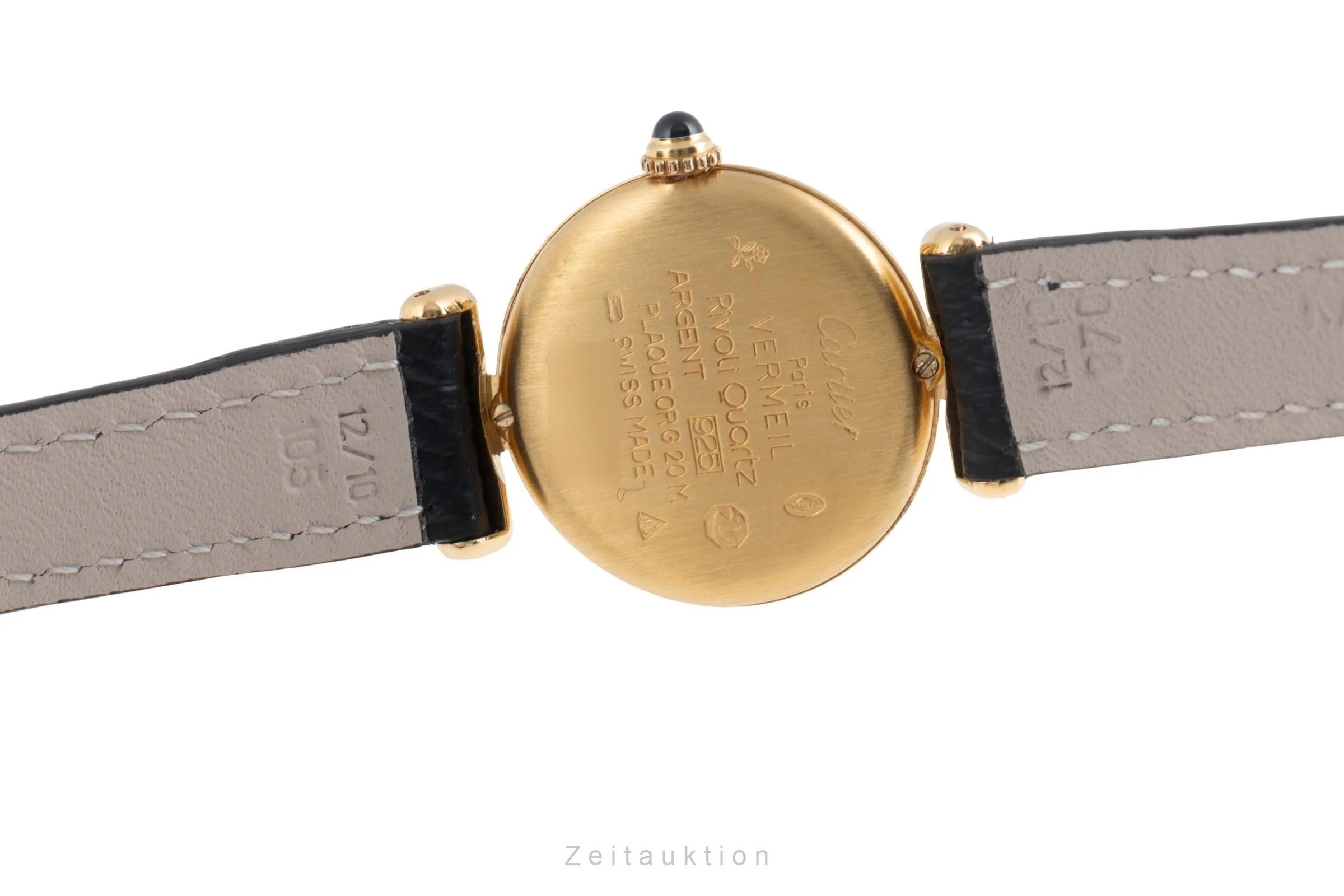 Cartier Colisee silver-gilt quartz women's watch 590002  [2505018] - Image 11