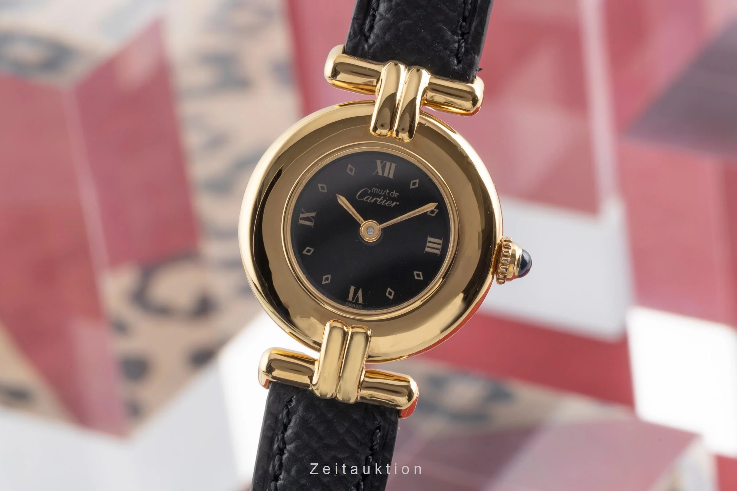 Cartier Colisee silver-gilt quartz women's watch 590002  [2505018] - Image 2