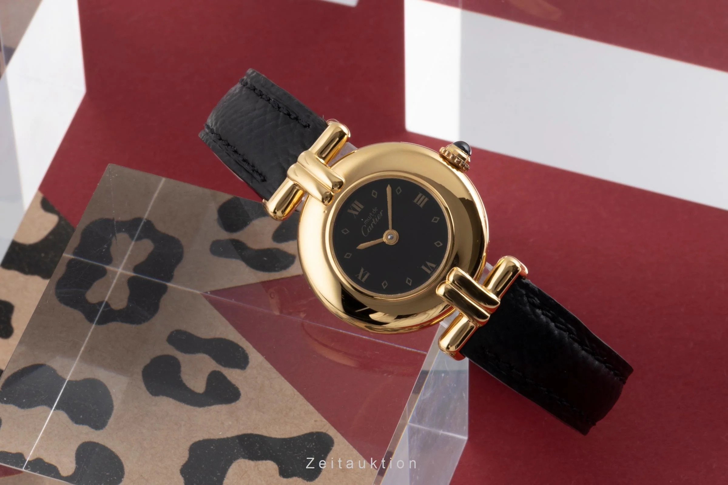 Cartier Colisee silver-gilt quartz women's watch 590002  [2505018] - Image 3