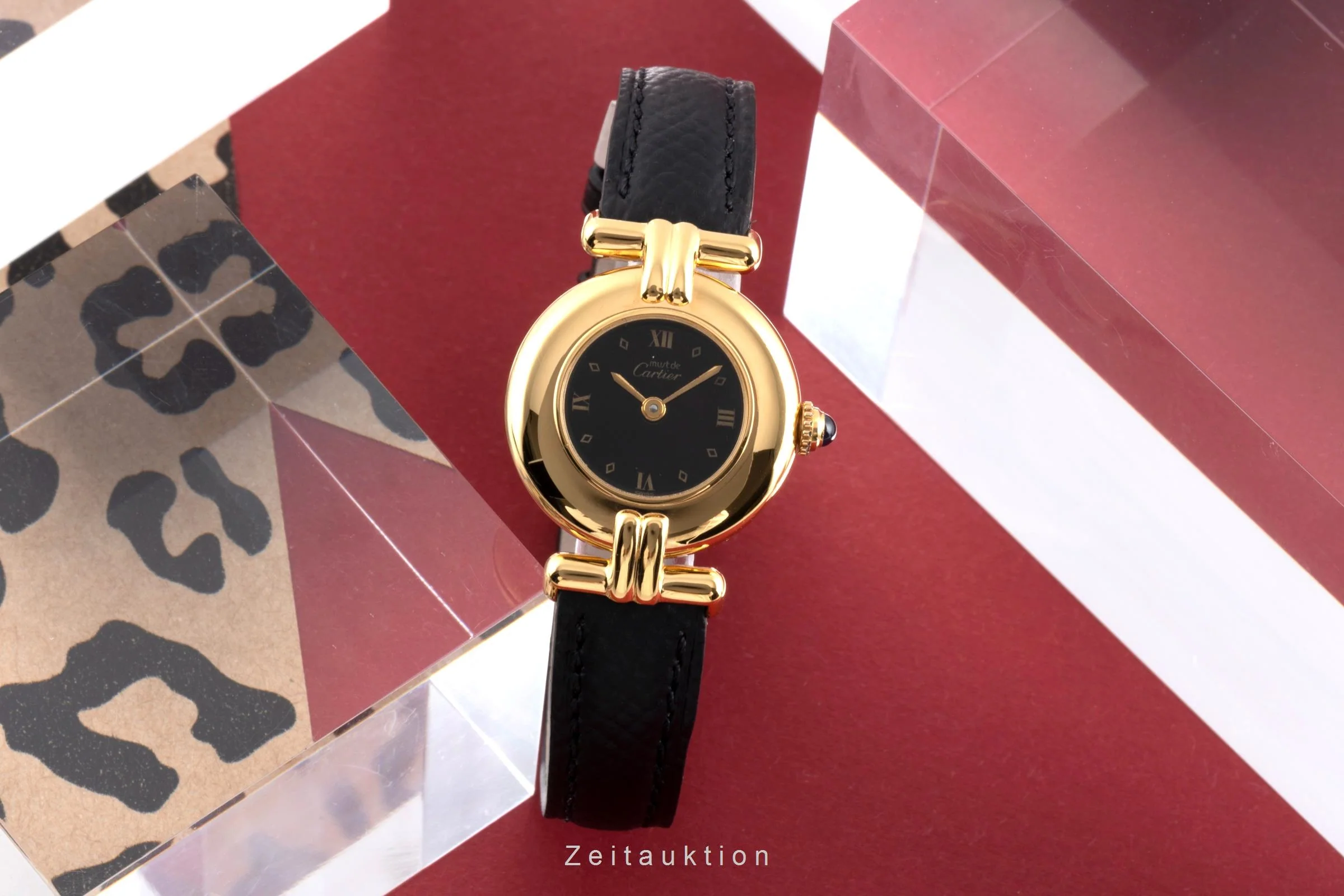 Cartier Colisee silver-gilt quartz women's watch 590002  [2505018] - Image 4