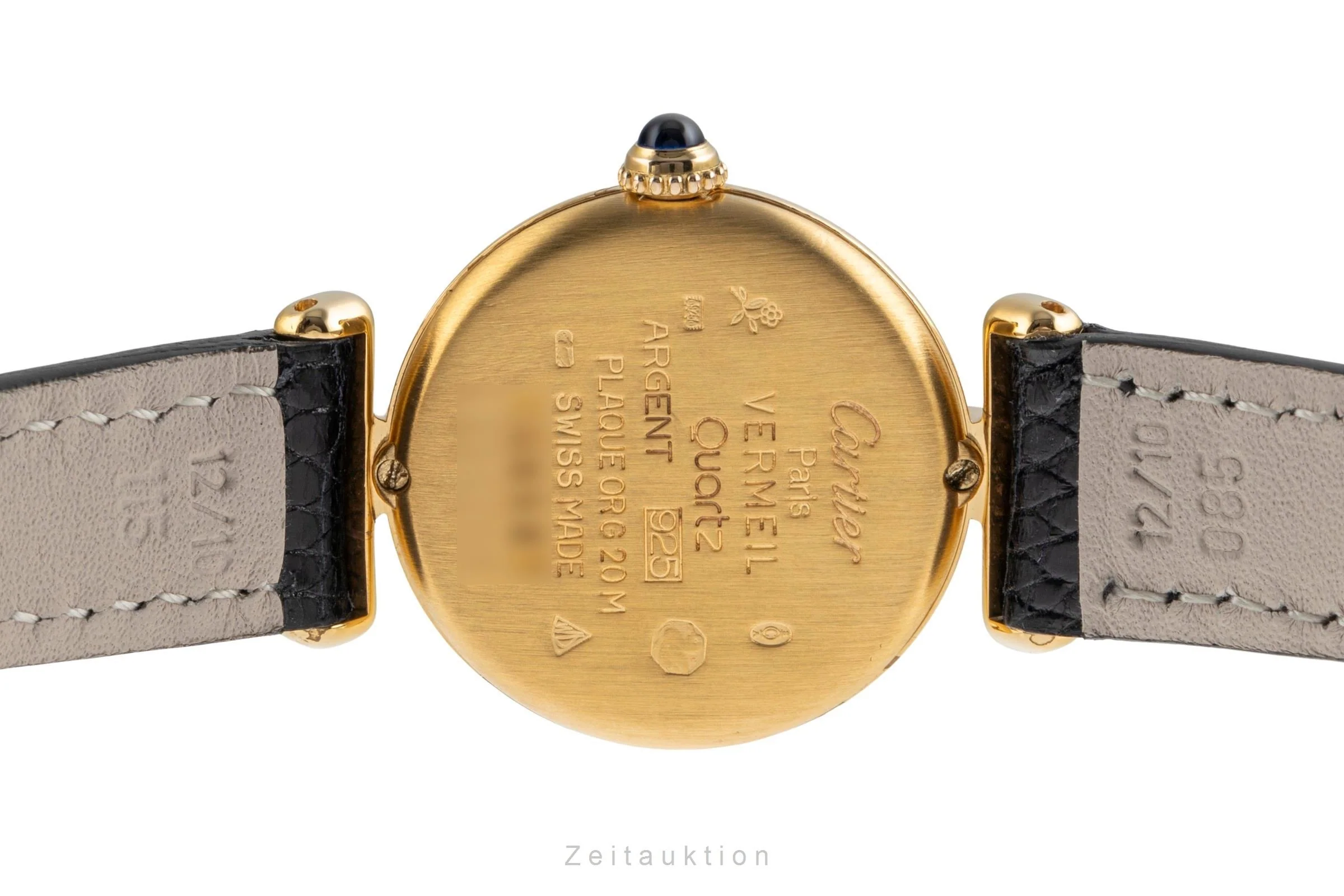 Cartier Colisee silver-gilt quartz women's watch 590002, W1000700  [2503951] - Image 11
