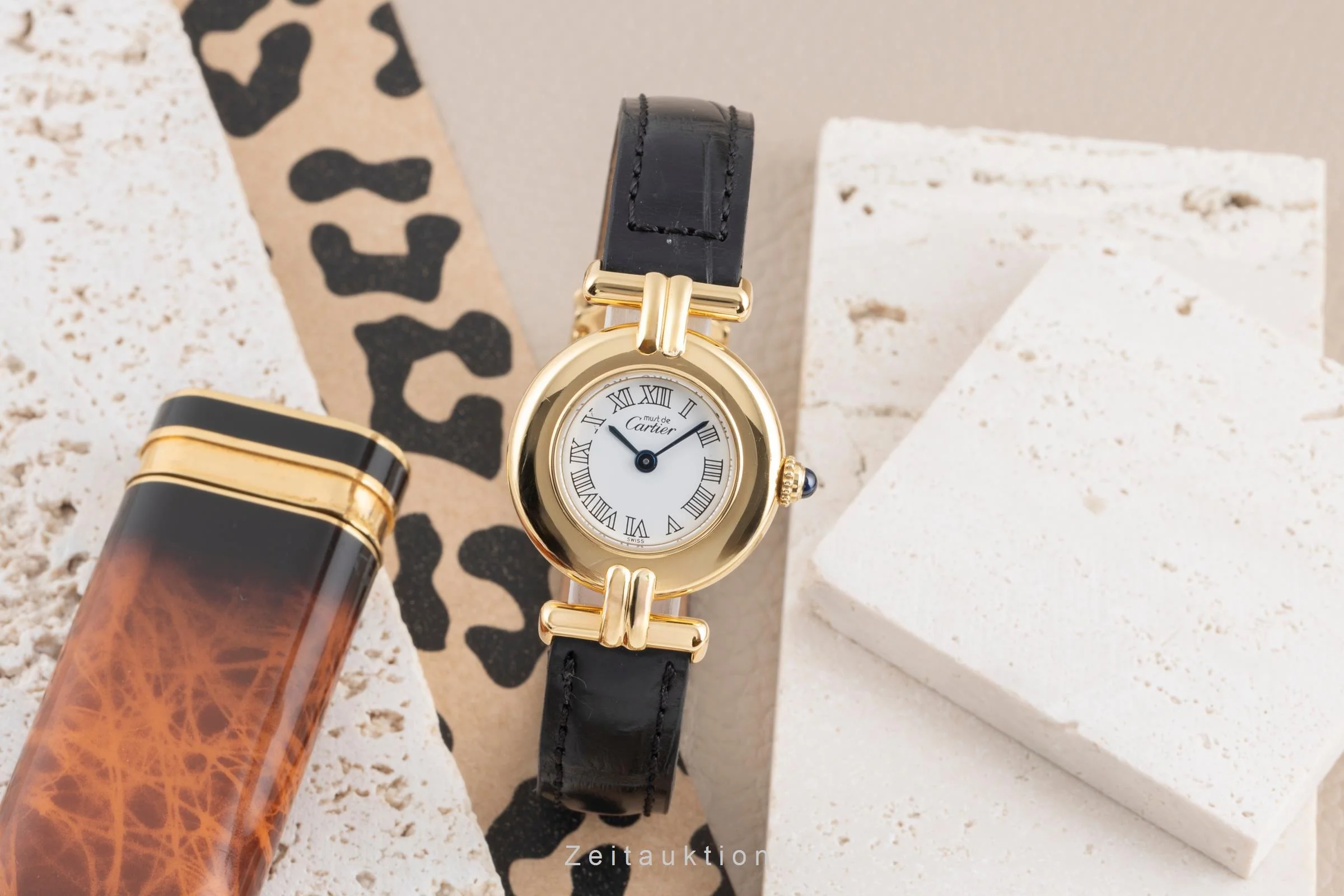 Cartier Colisee silver-gilt quartz women's watch W1011554, 2410  [2504218] - Image 4