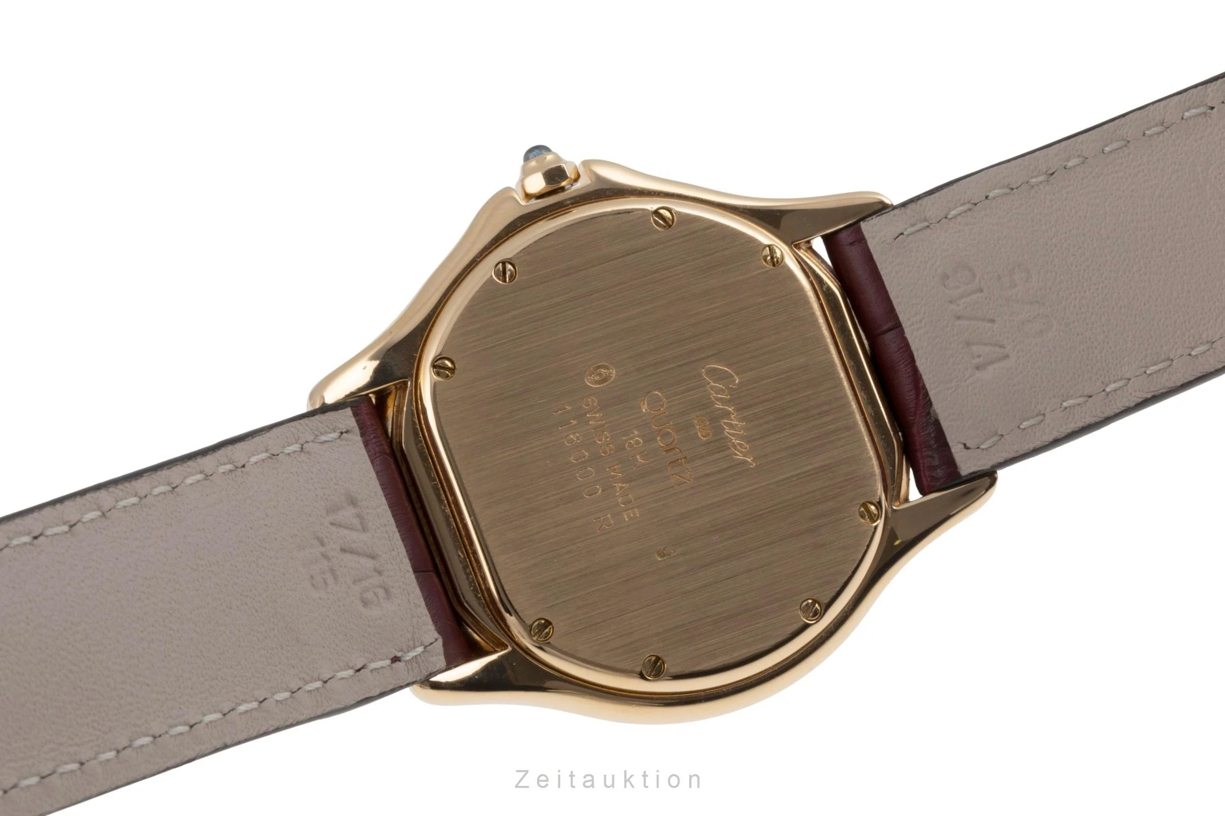 Cartier Cougar 18 ct gold quartz men's watch 116000R, W3500453  [2504241] - Image 11