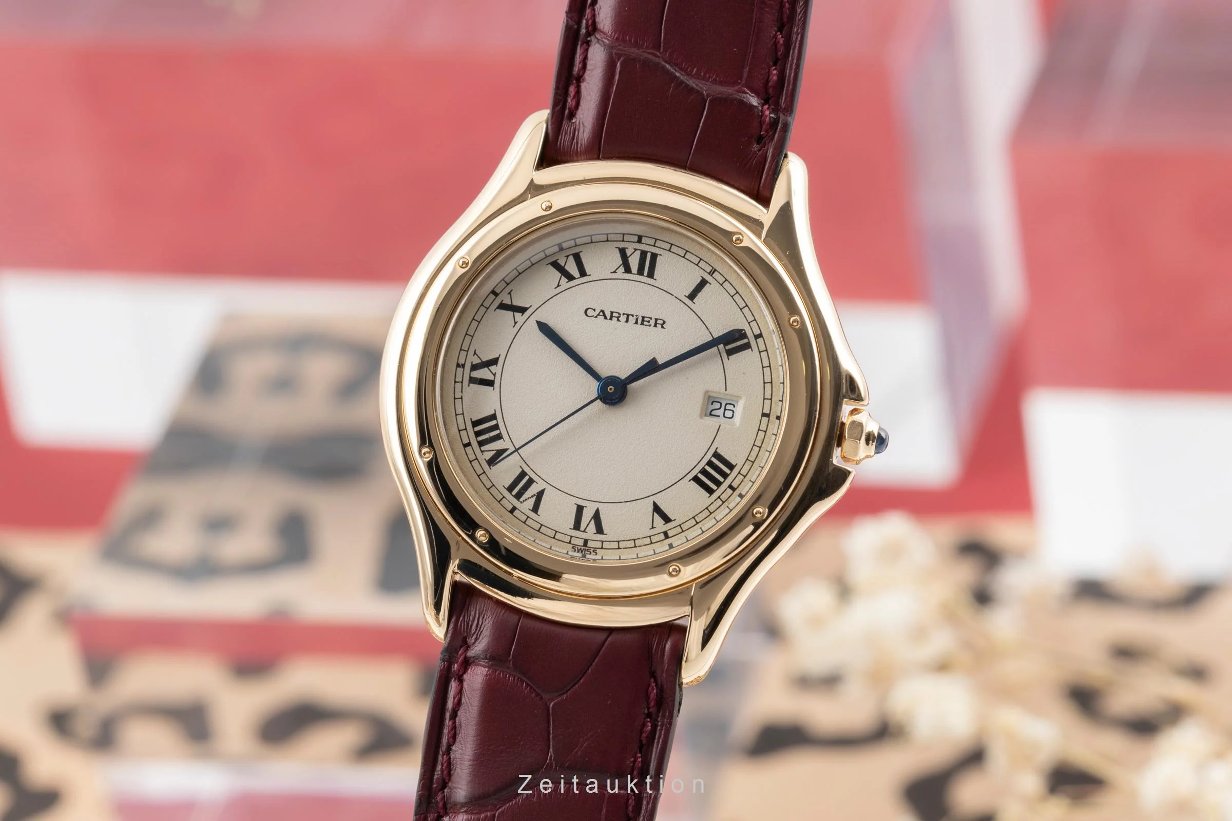 Cartier Cougar 18 ct gold quartz men's watch 116000R, W3500453  [2504241] - Image 2