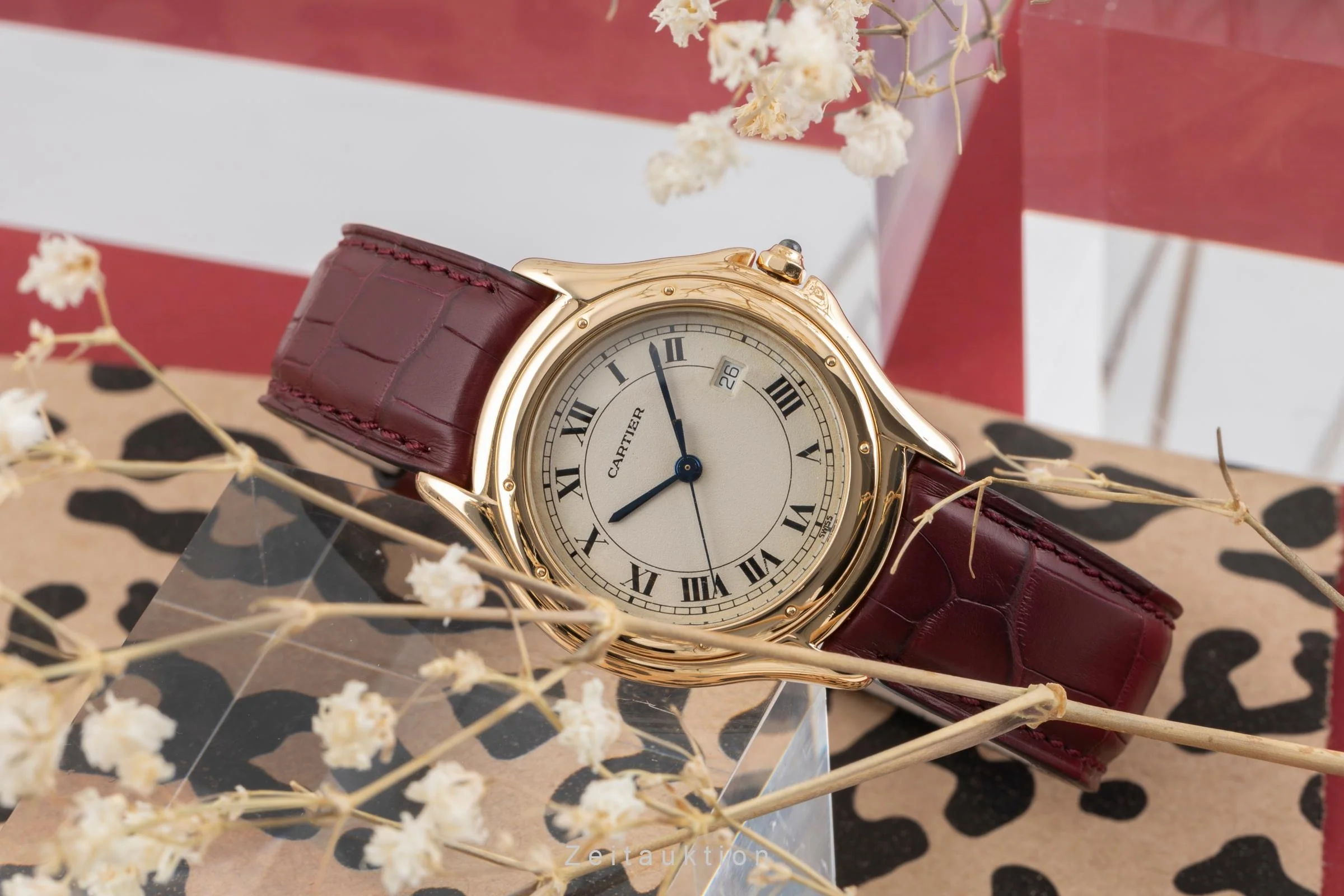 Cartier Cougar 18 ct gold quartz men's watch 116000R, W3500453  [2504241] - Image 3