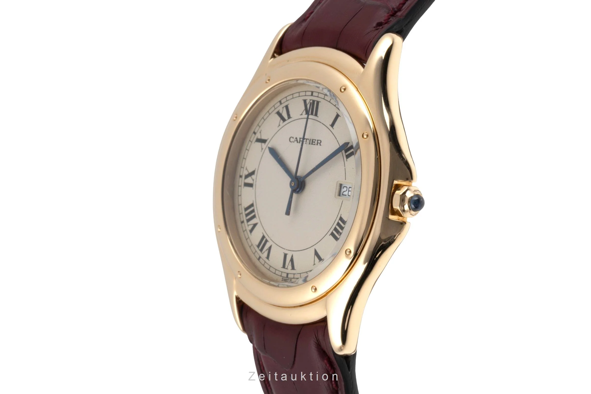 Cartier Cougar 18 ct gold quartz men's watch 116000R, W3500453  [2504241] - Image 7