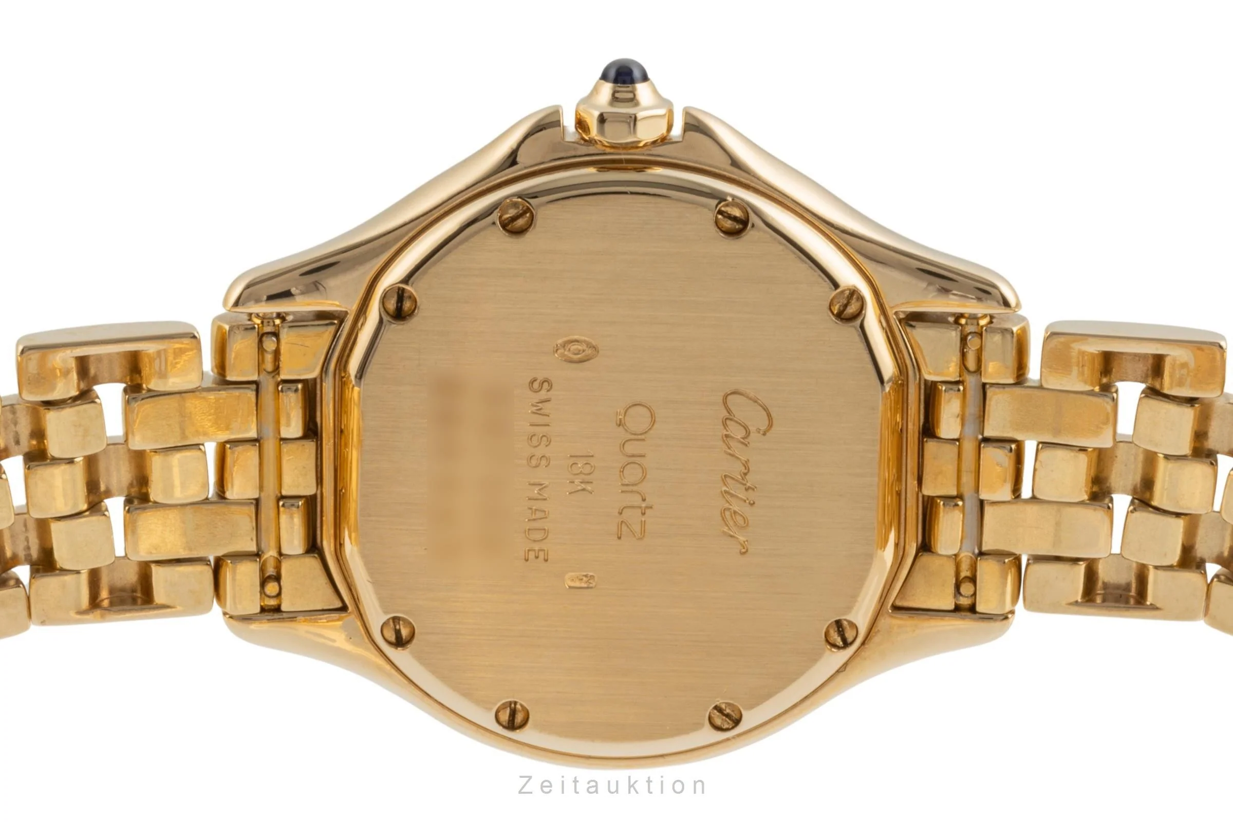 Cartier Cougar 18 ct gold quartz women's watch 887906 LP: 24800EUR  [2401100] - Image 10