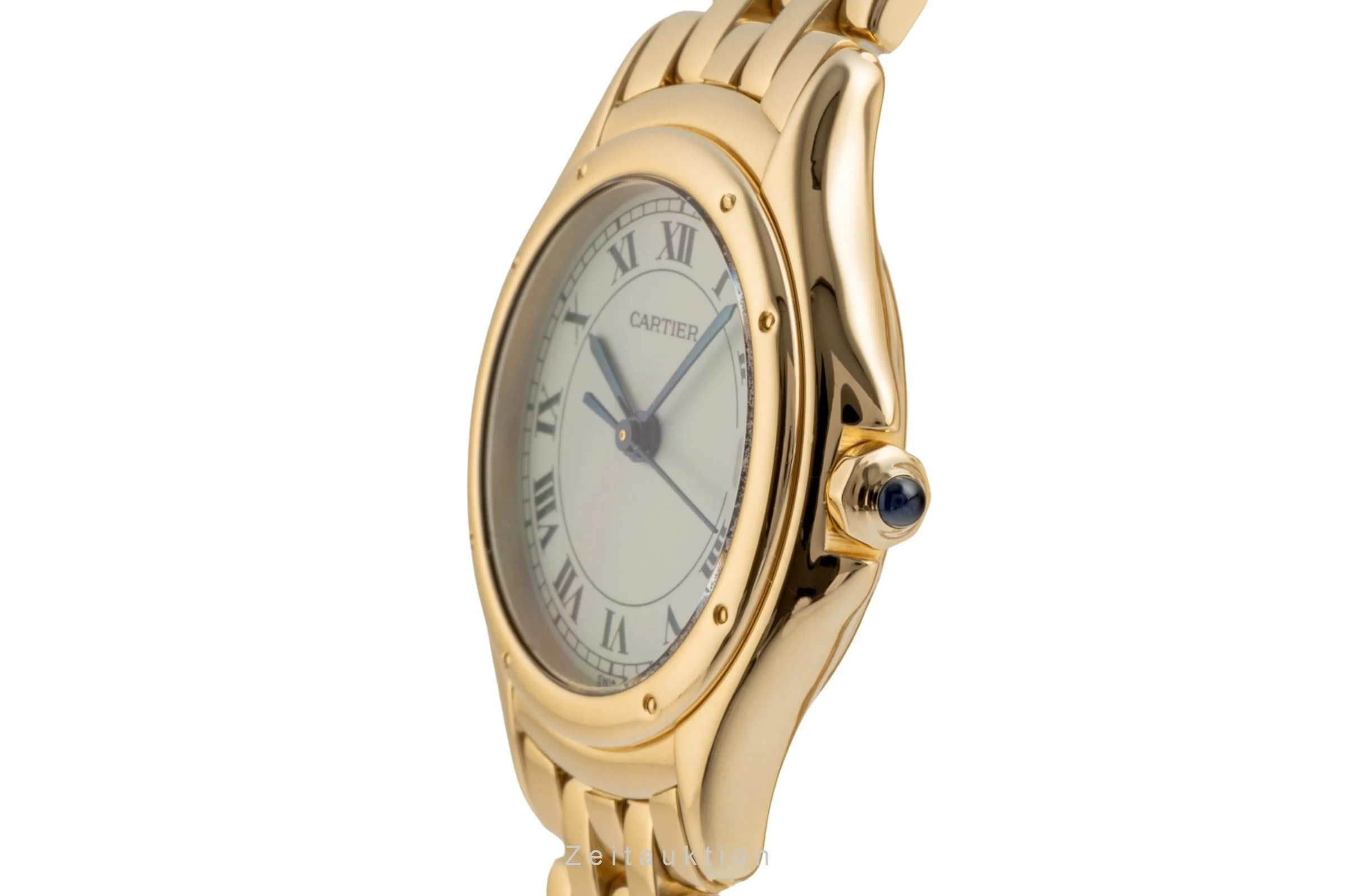 Cartier Cougar 18 ct gold quartz women's watch 887906 LP: 24800EUR  [2401100] - Image 6