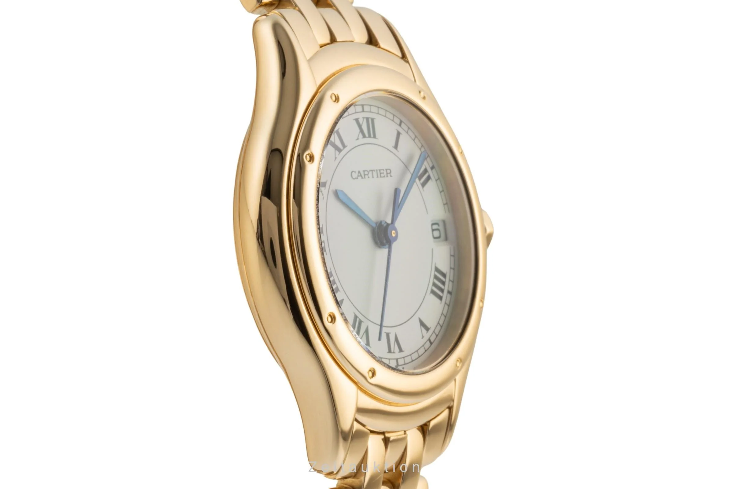 Cartier Cougar 18 ct gold quartz women's watch 887906 LP: 24800EUR  [2401100] - Image 7