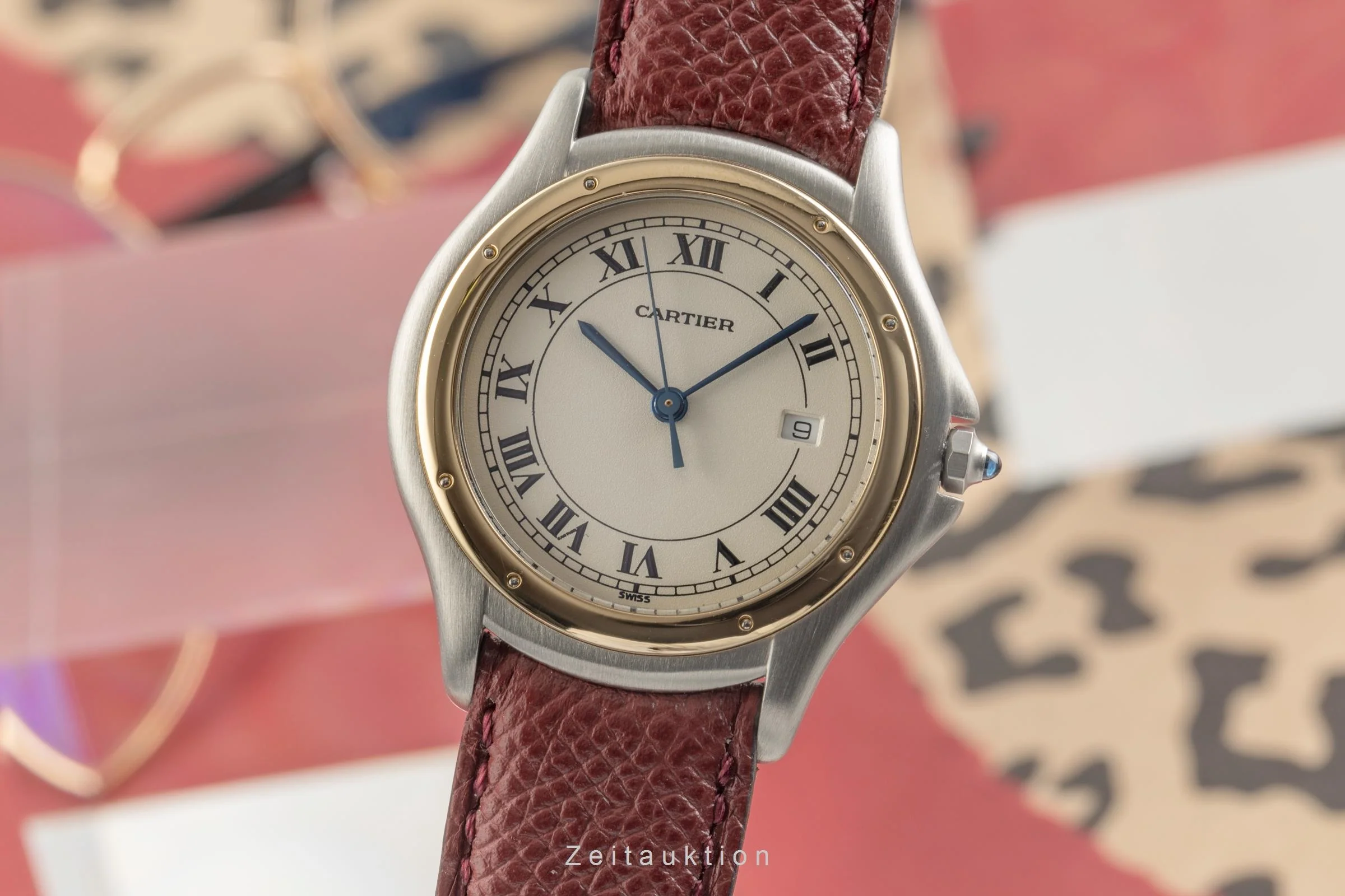 Cartier Cougar steel / gold quartz men's watch 187904  [2504784] - Image 2