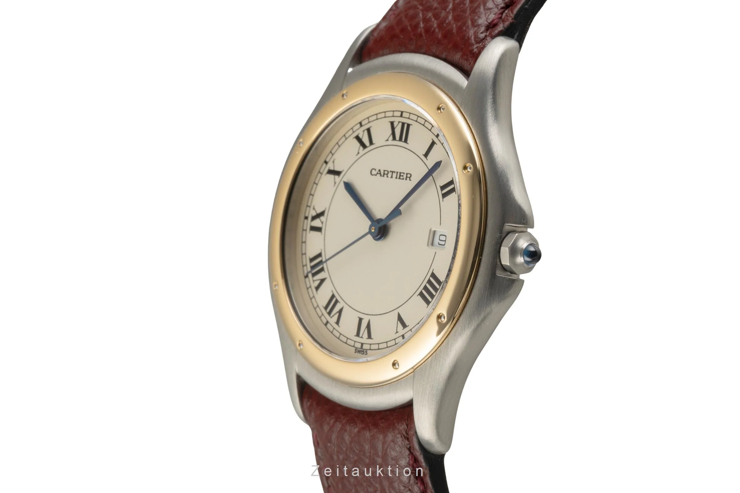 Cartier Cougar steel / gold quartz men's watch 187904  [2504784] - Image 7