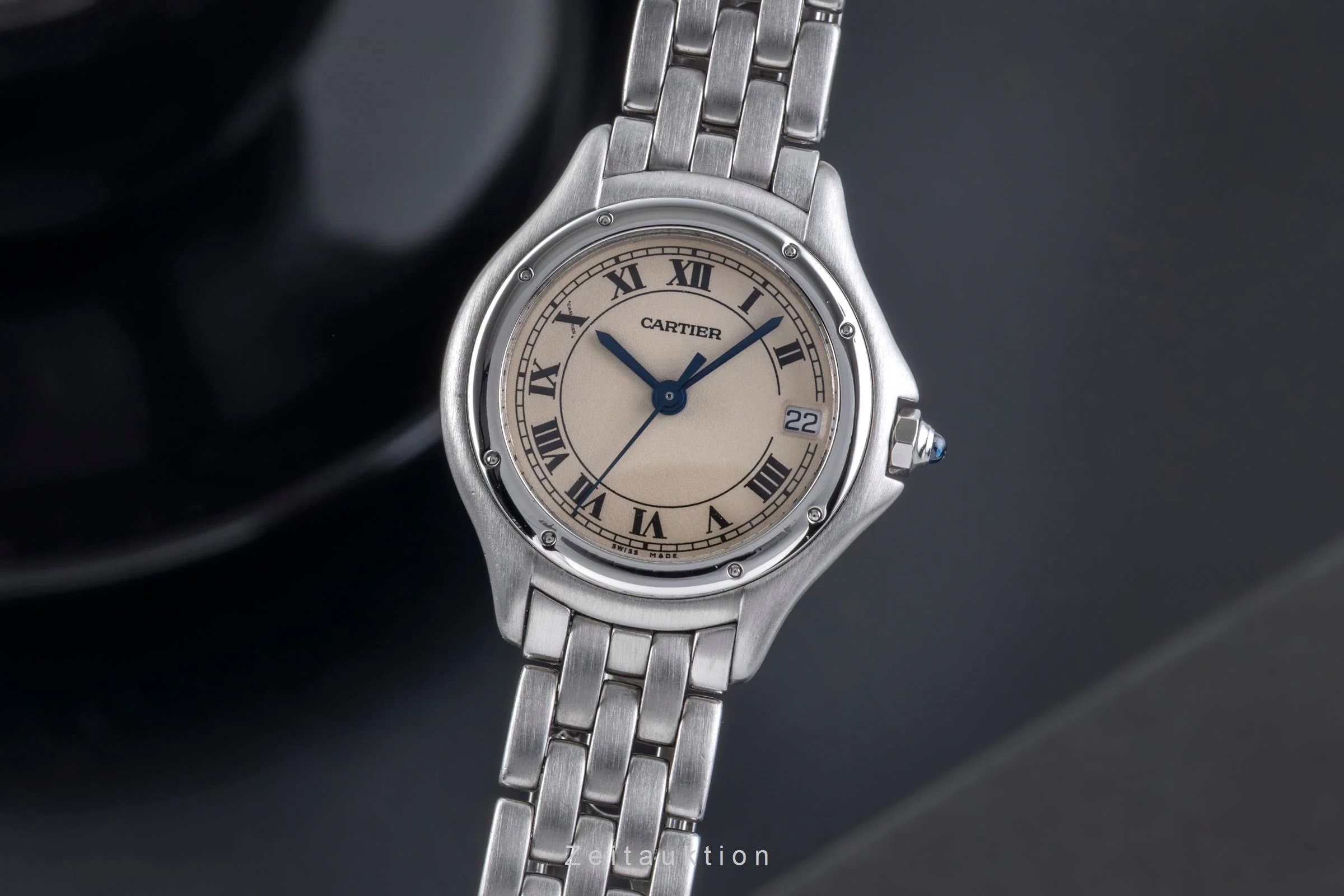 Cartier Cougar steel quartz women's watch W35001F5  [2506809] - Image 2