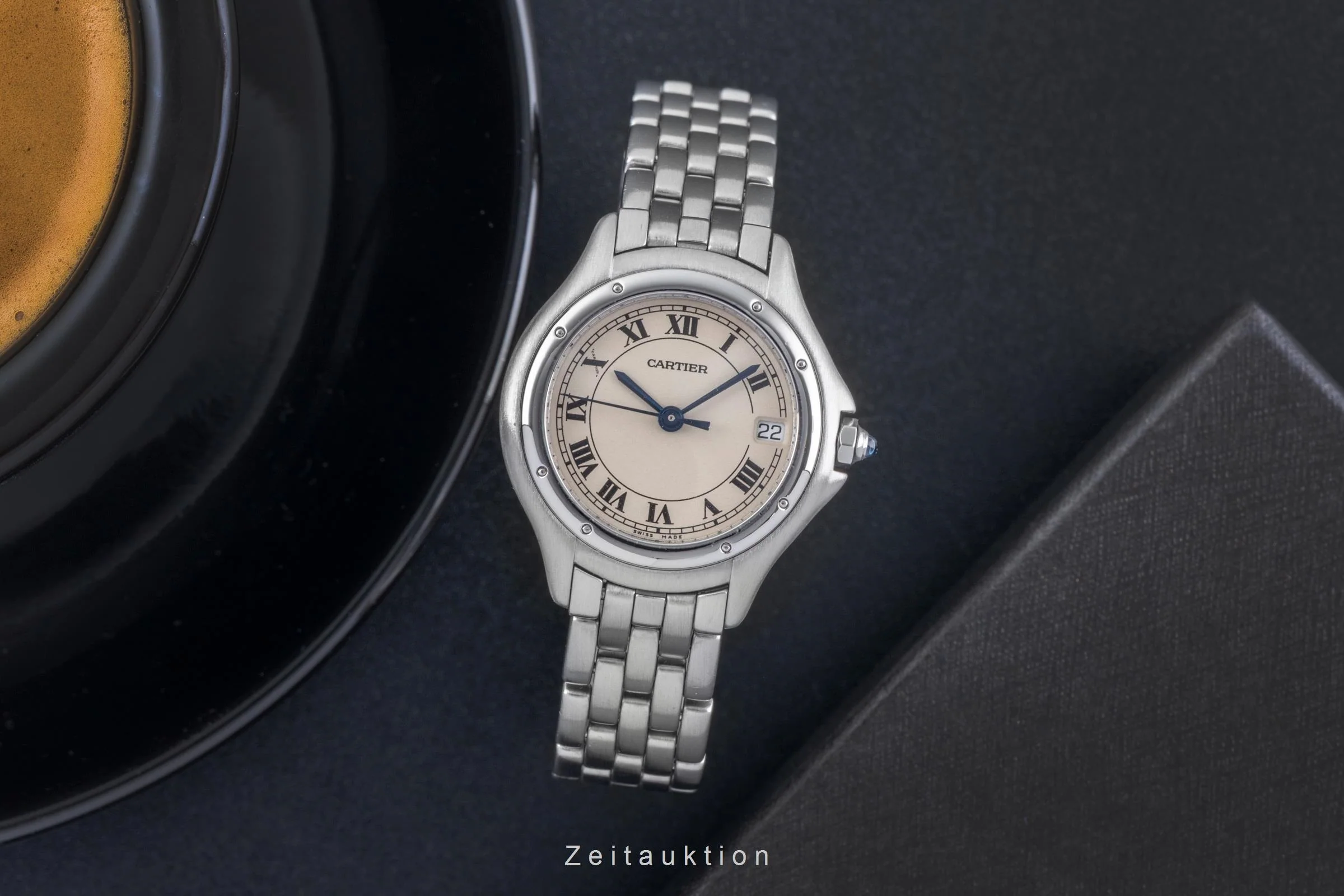 Cartier Cougar steel quartz women's watch W35001F5  [2506809] - Image 4