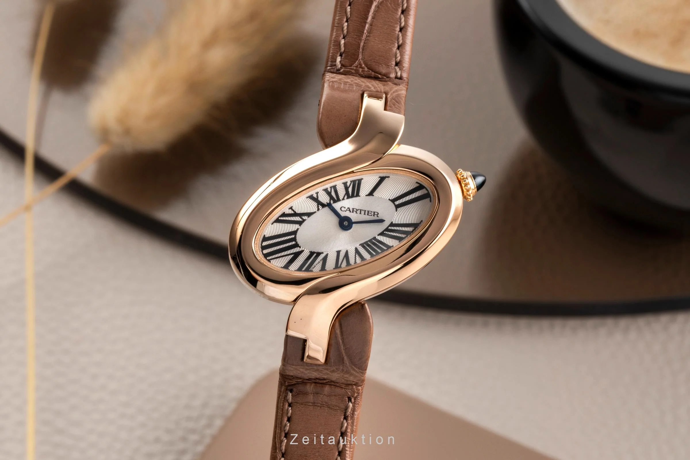 Cartier Delices 18 ct red gold quartz women's watch W8100009  [2503168] - Image 2