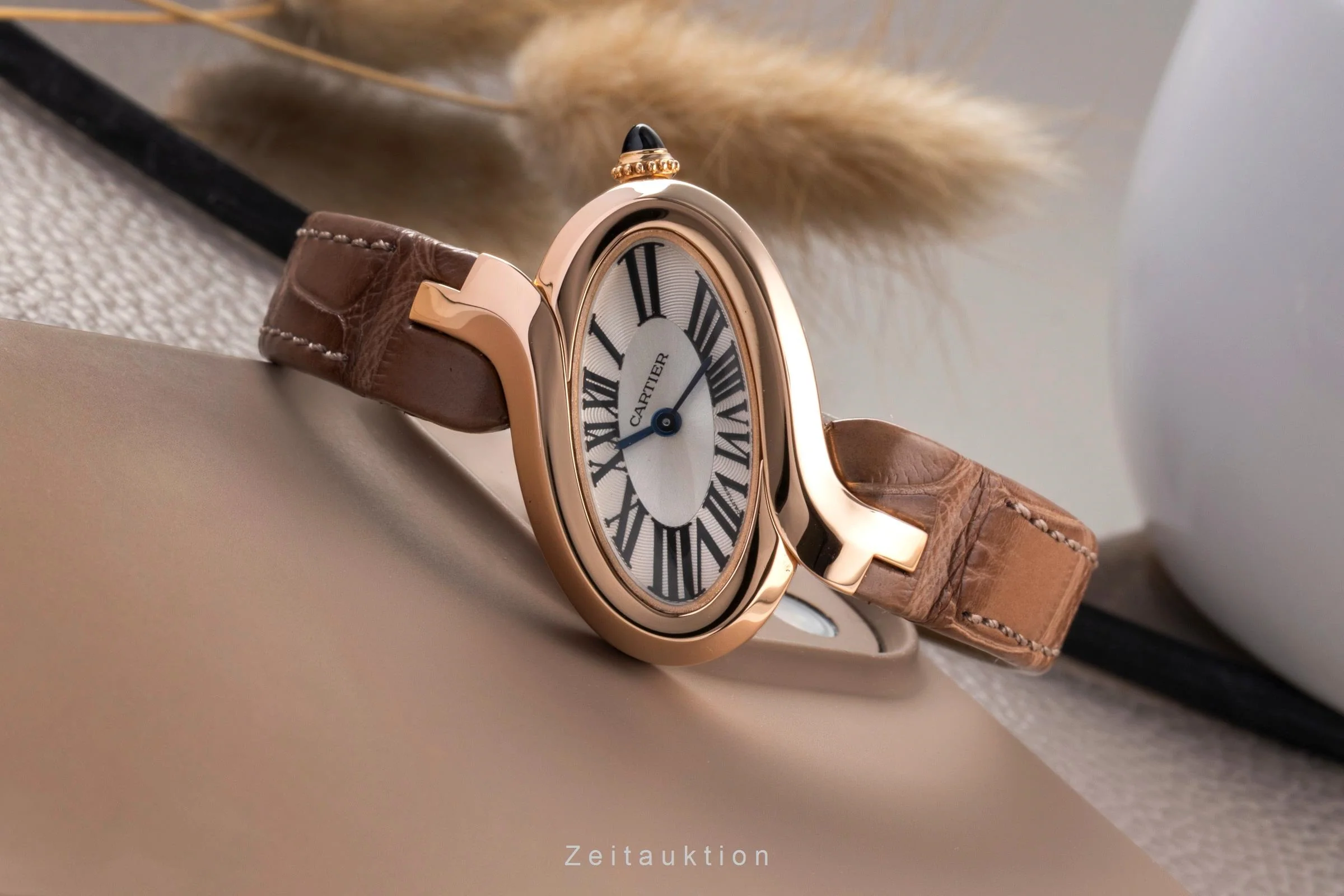 Cartier Delices 18 ct red gold quartz women's watch W8100009  [2503168] - Image 3