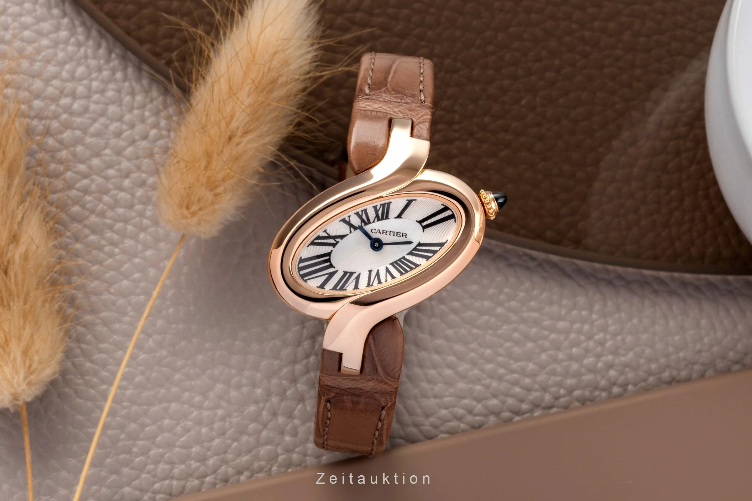 Cartier Delices 18 ct red gold quartz women's watch W8100009  [2503168] - Image 4
