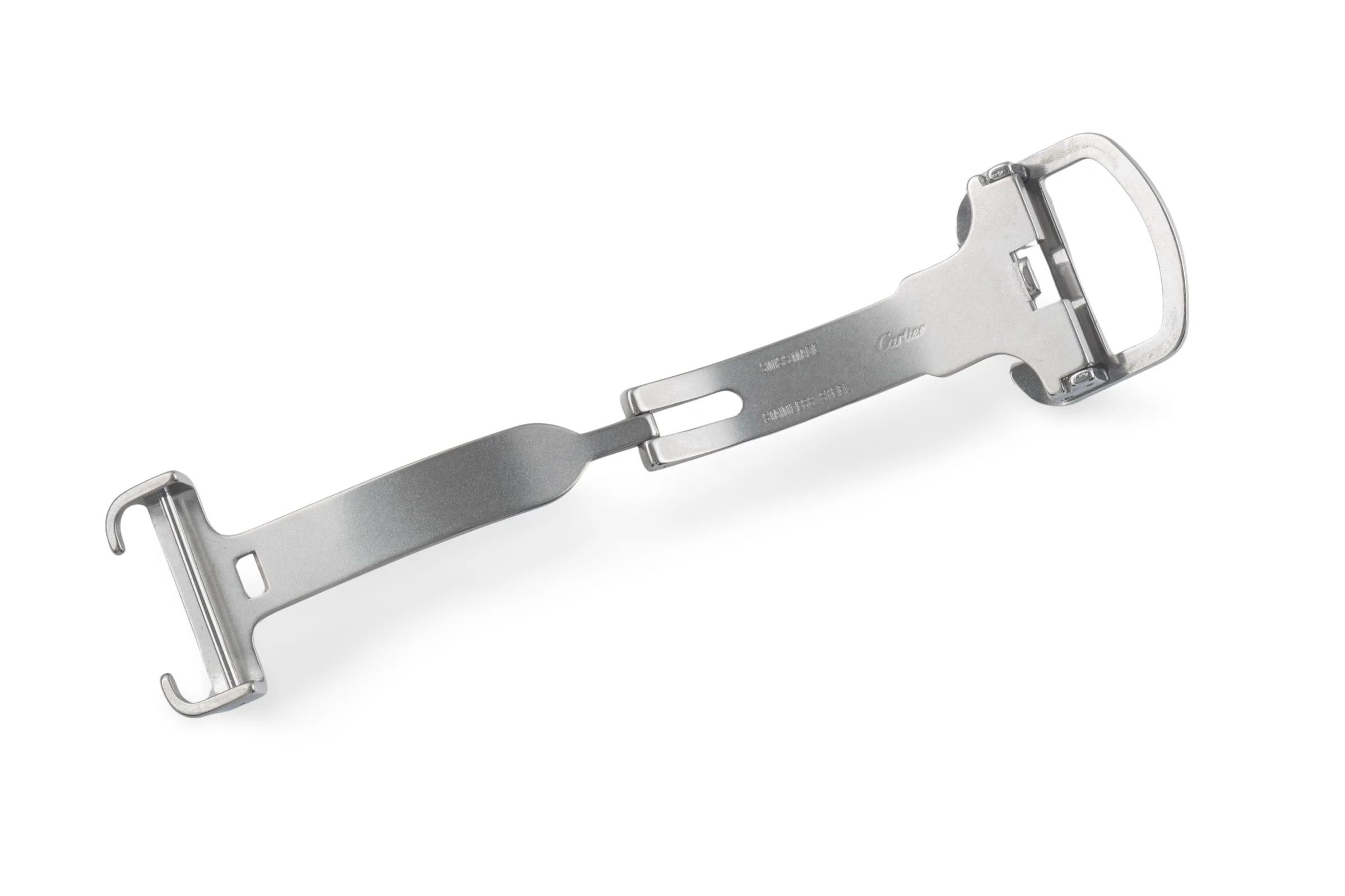 Cartier deployant clasp stainless steel 18.00 mm [KL25311] - Image 2