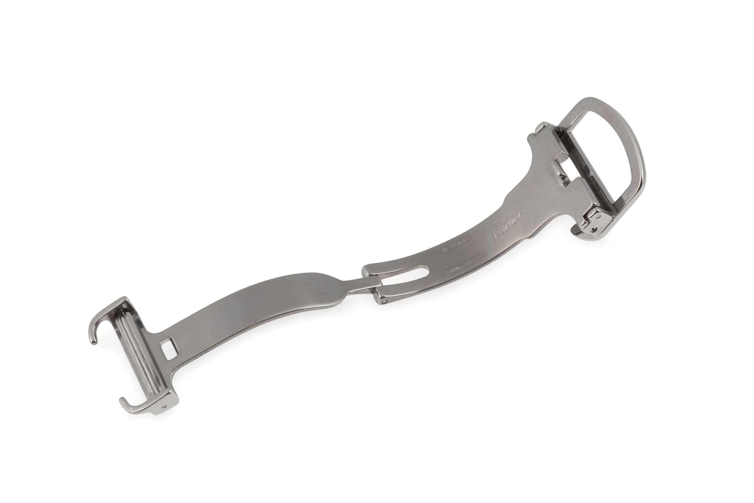 Cartier deployant clasp steel 18,00 mm [KL26191] - Image 3