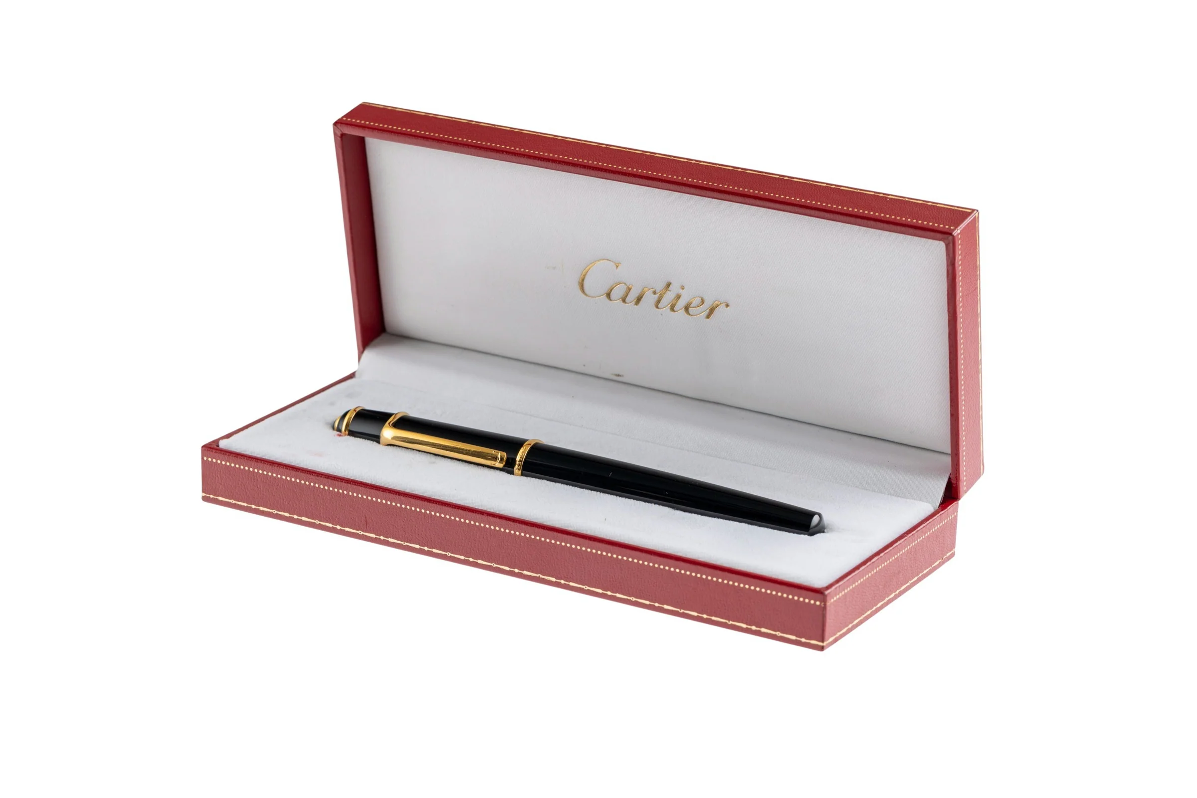 Cartier Diabolo de Cartier fountain pen black / gold-plated Ref. ST180004[KL25881] - Image 12