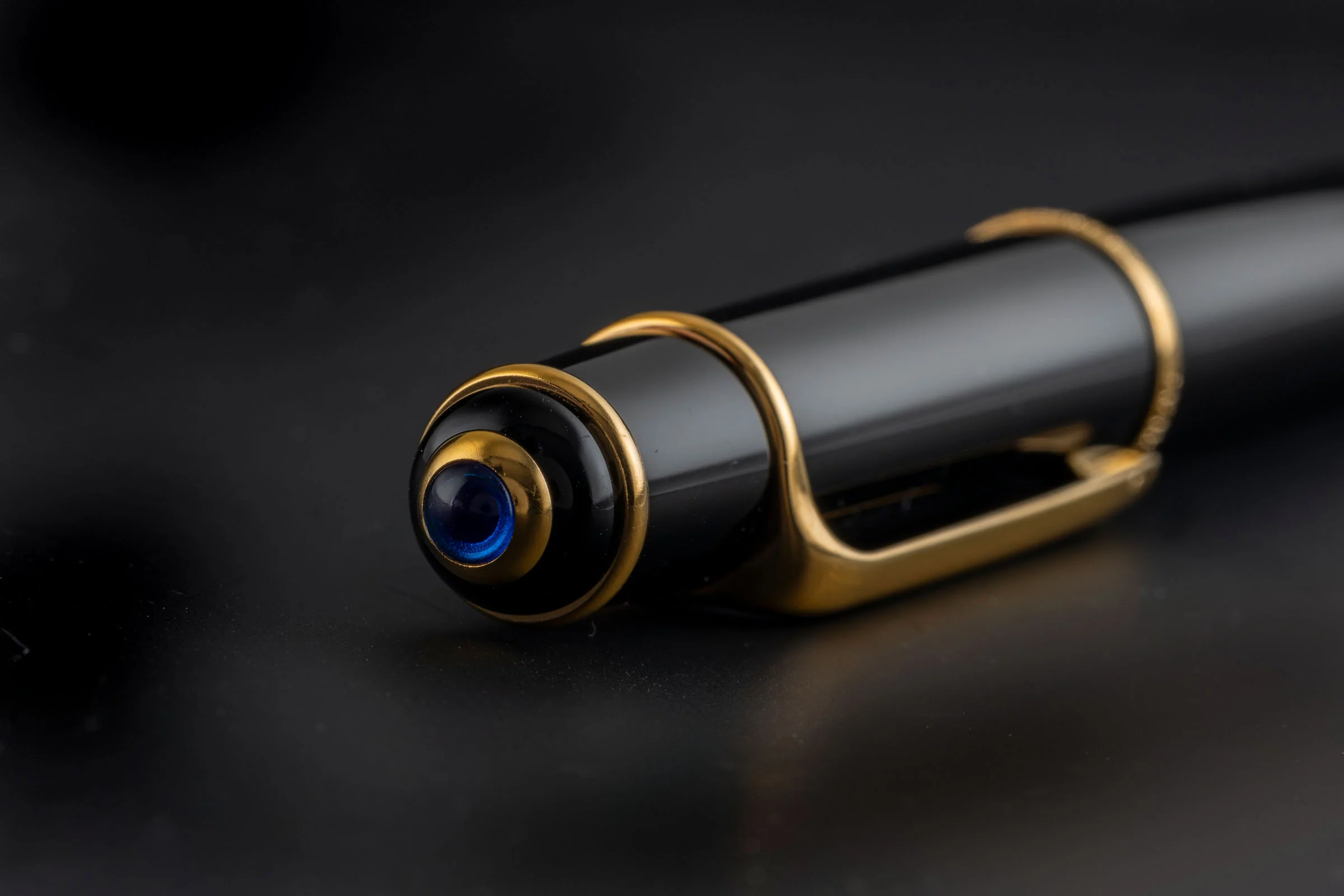 Cartier Diabolo de Cartier fountain pen black / gold-plated Ref. ST180004[KL25881] - Image 3