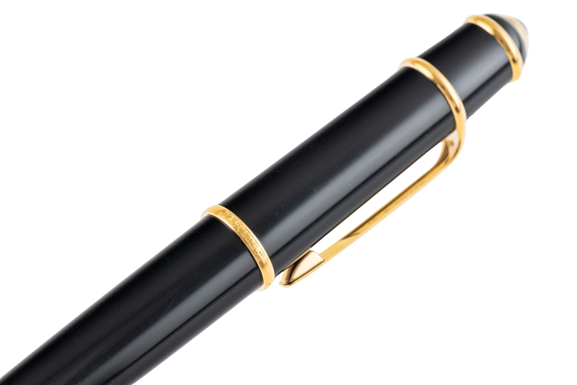 Cartier Diabolo de Cartier fountain pen black / gold-plated Ref. ST180004[KL25881] - Image 9