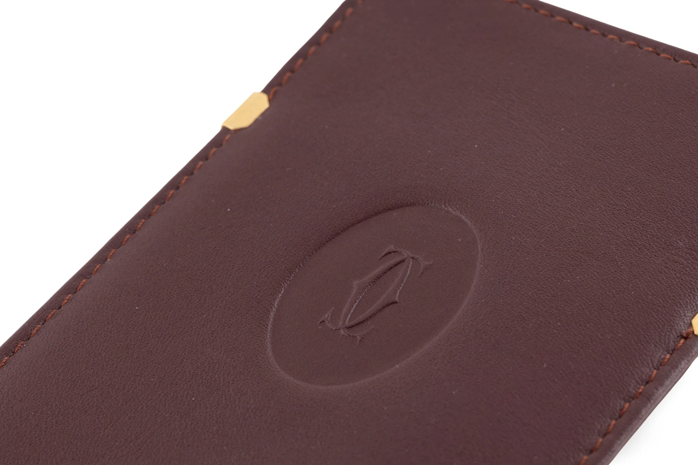 Cartier eyeglass case leather case 1980s vintage case Cartier Paris[KL26016] - Image 4