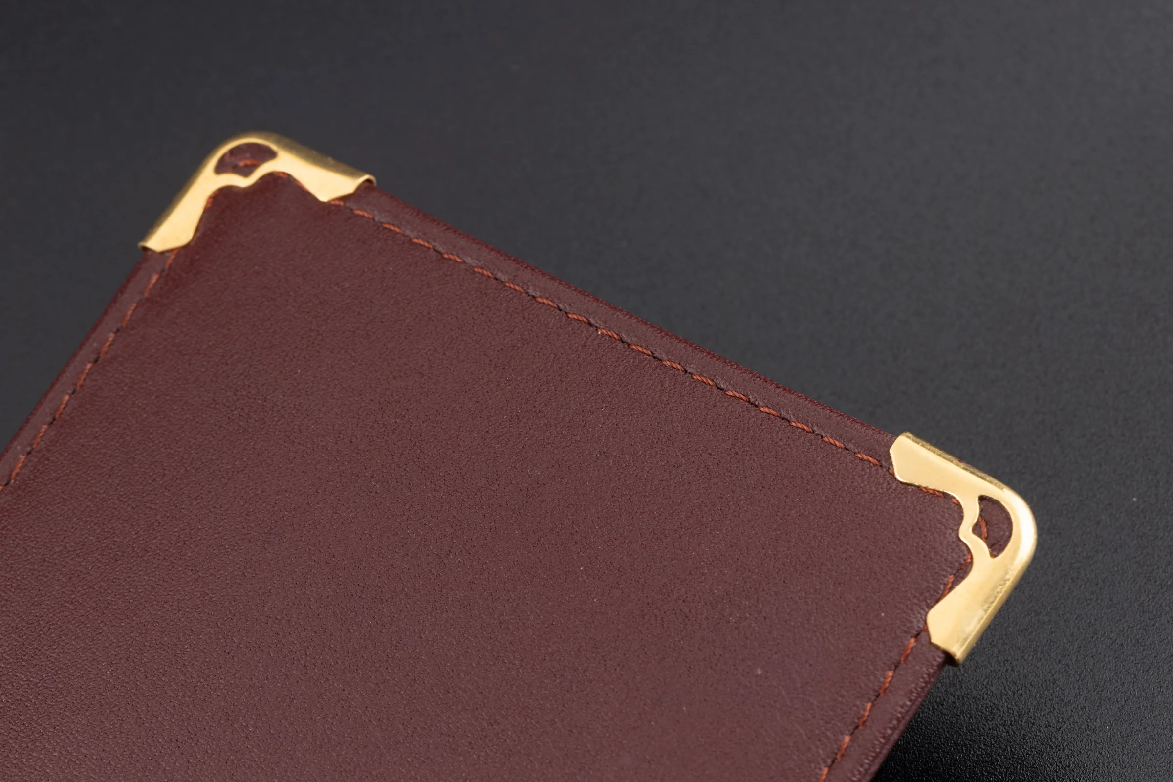 Cartier eyeglass case leather case 1980s vintage case Cartier Paris[KL26016] - Image 8