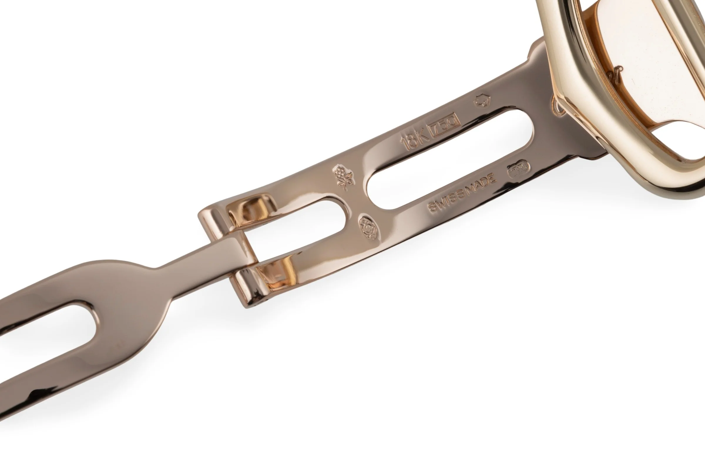 Cartier folding clasp 18k rose gold 18,00 mm [KL24599] - Image 3
