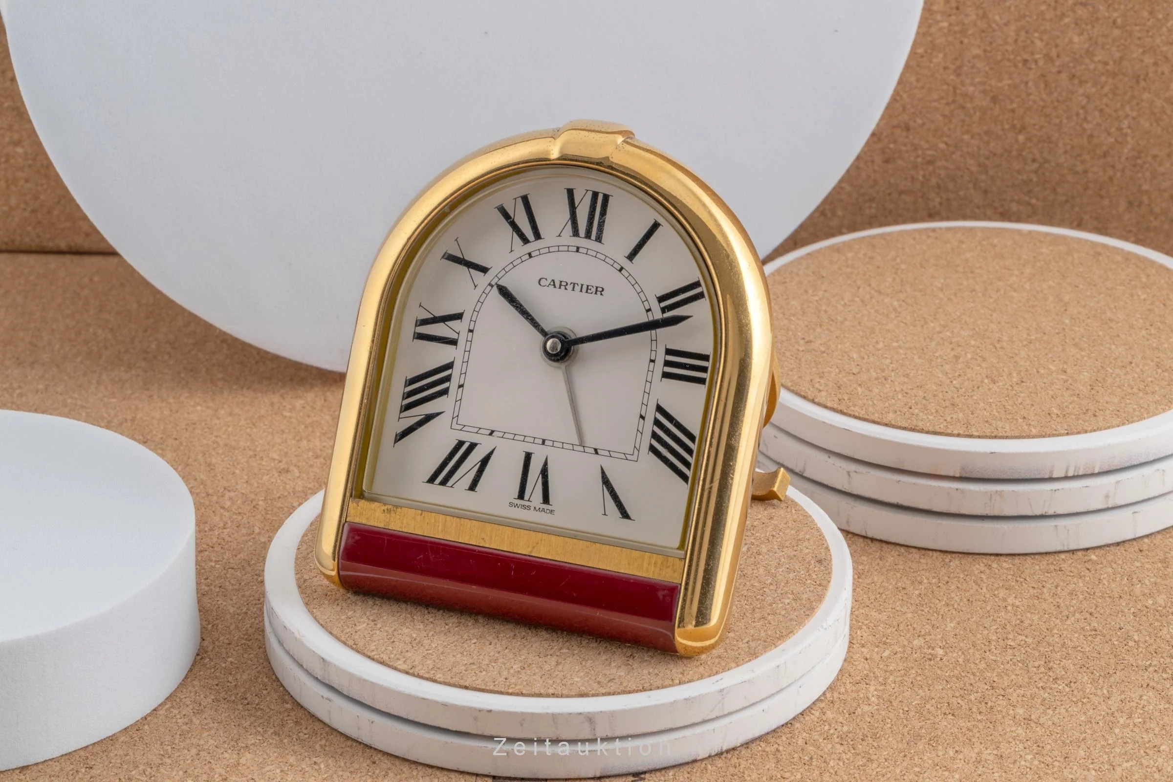 Cartier gilt-brass quartz unisex 6602  [2406569] - Image 4
