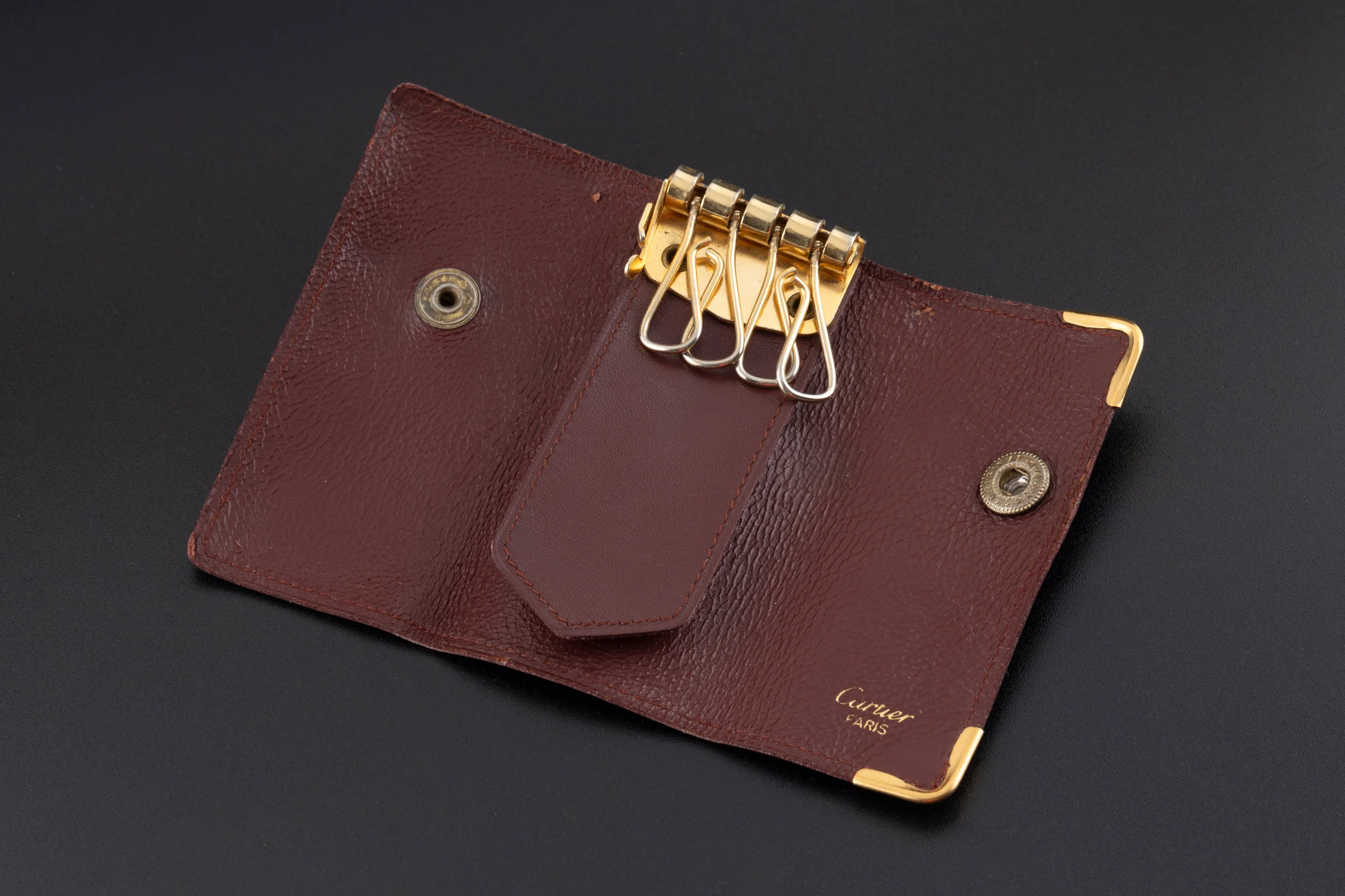 Cartier key case for 4 keys 1980s vintage case Cartier Paris[KL26014] - Image 3