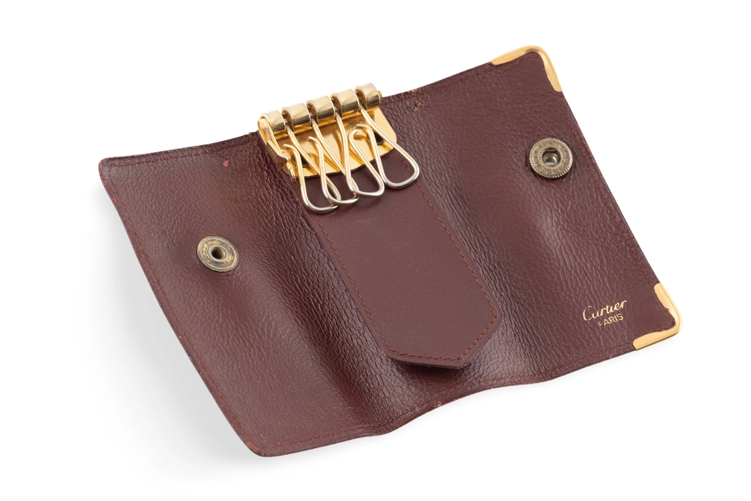 Cartier key case for 4 keys 1980s vintage case Cartier Paris[KL26014] - Image 7