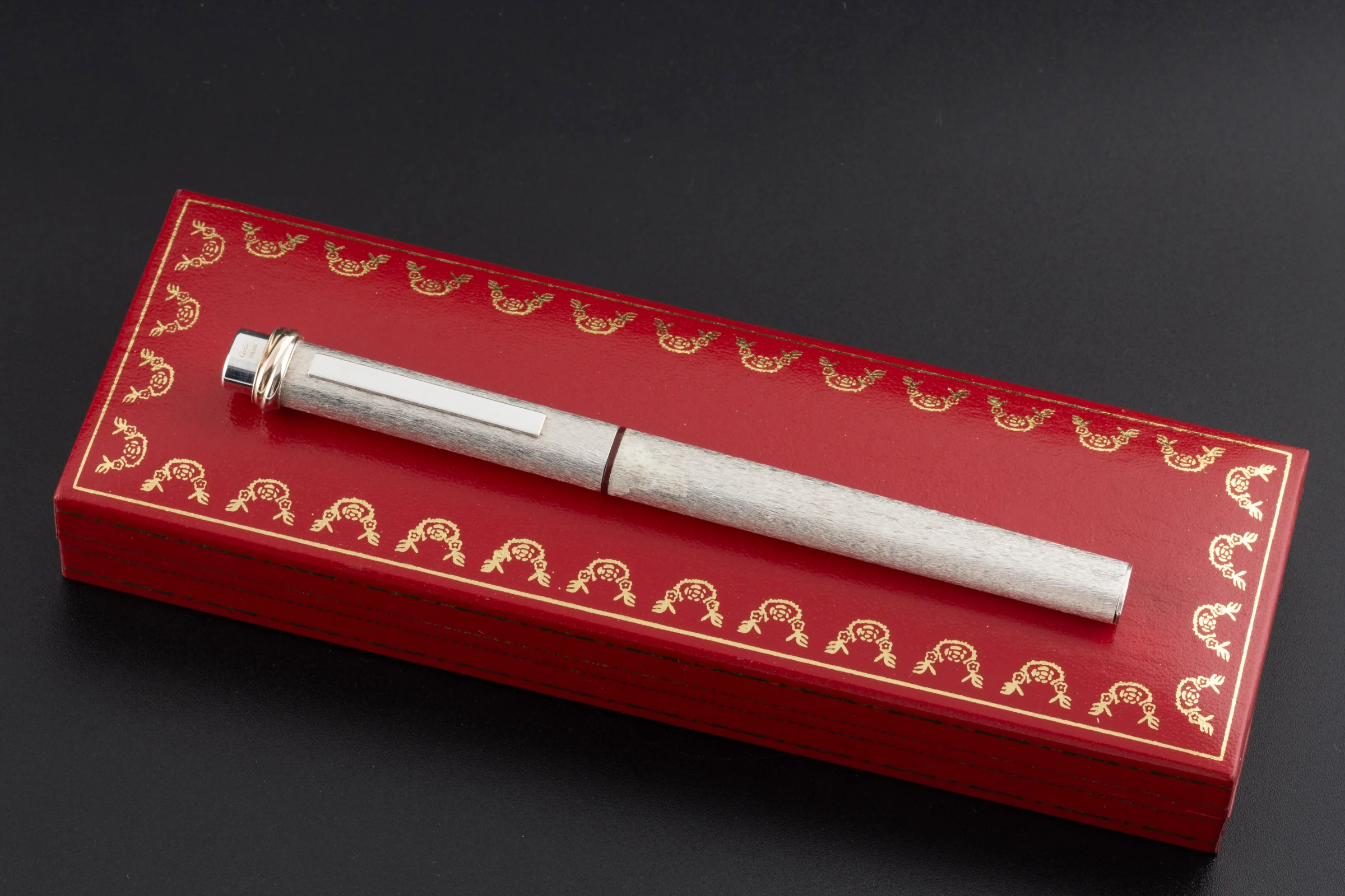 Cartier Le Must Vendôme Trinity fountain pen Silver-Finish Cartier Paris[KL25885] - Image 3