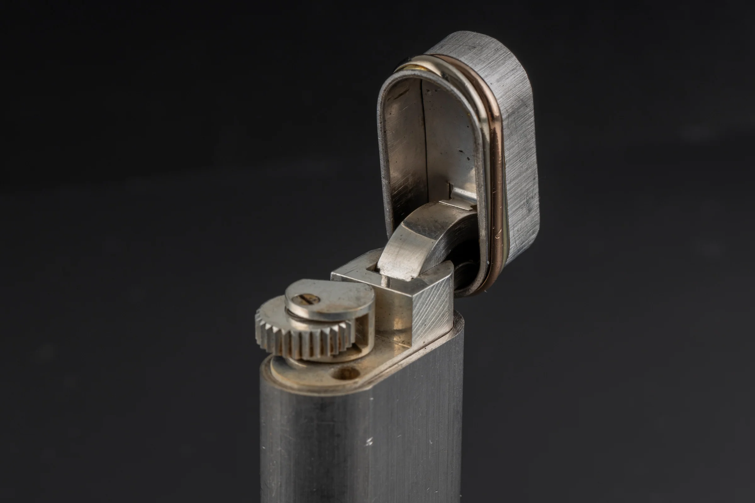 Cartier Lighters Feuerzeug Trinity 3 Rings Satin Steel Ref. CA 20601[KL26008] - Image 4