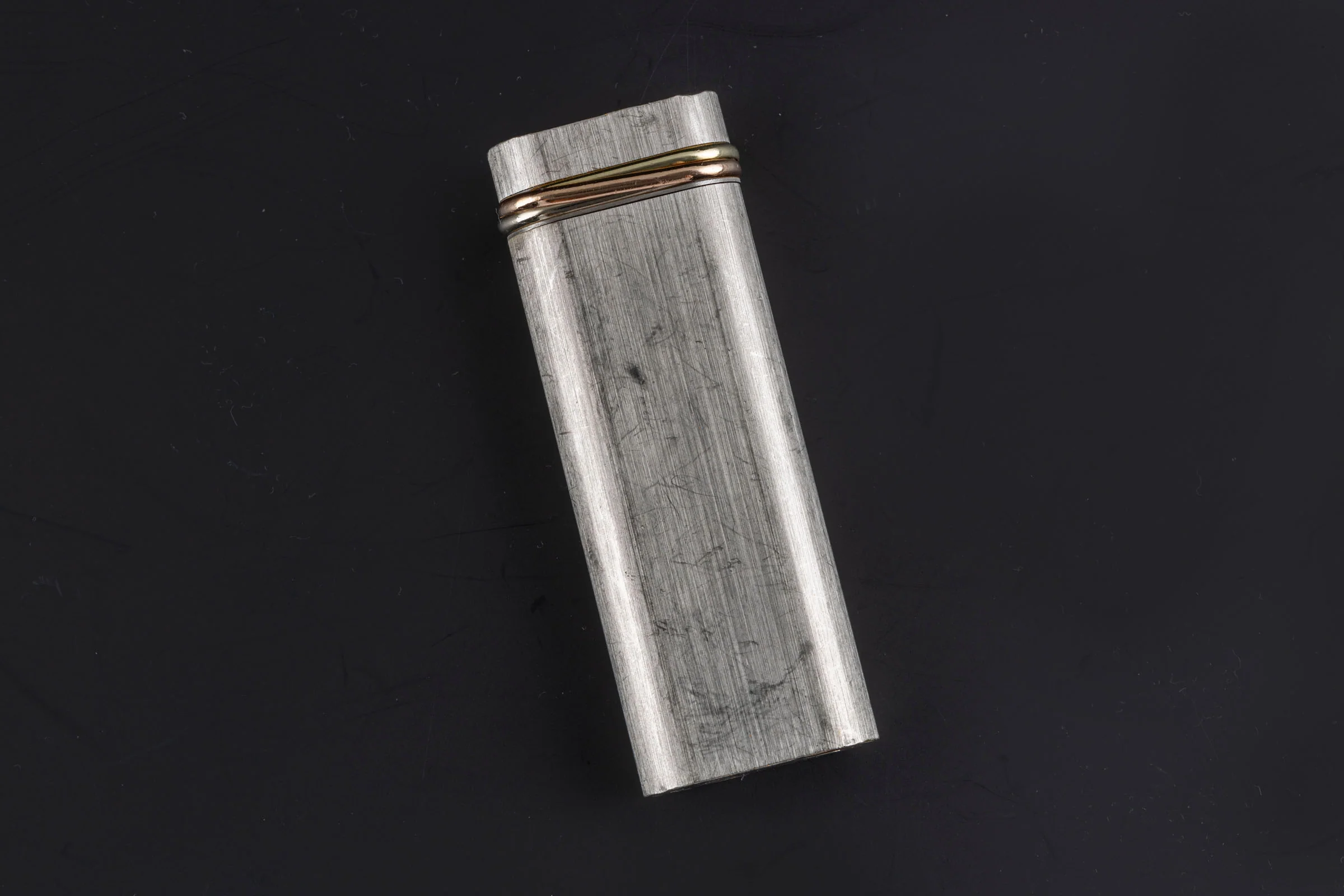 Cartier Lighters Feuerzeug Trinity 3 Rings Satin Steel Ref. CA 20601[KL26008] - Image 6