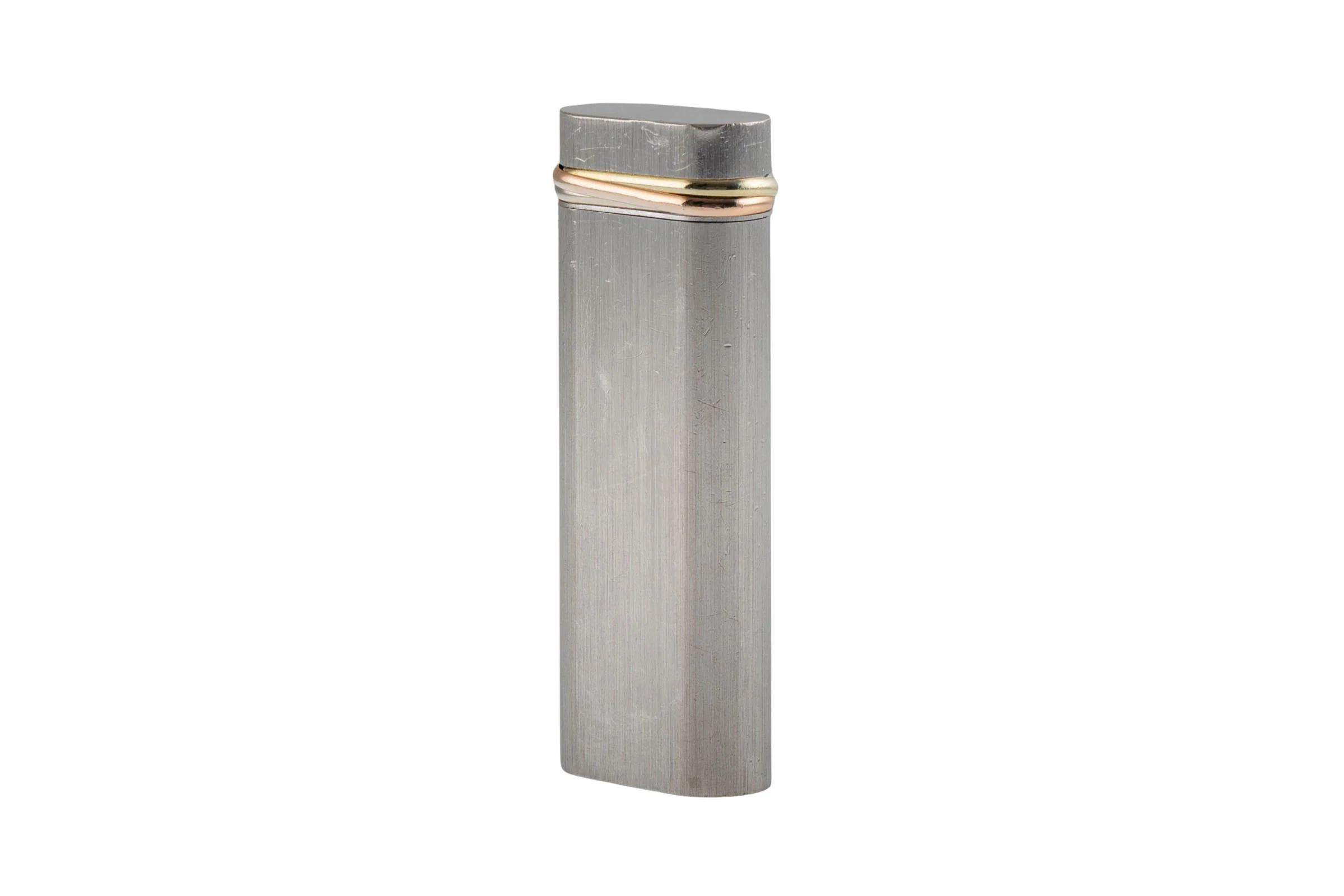 Cartier Lighters Feuerzeug Trinity 3 Rings Satin Steel Ref. CA 20601[KL26008] - Image 8
