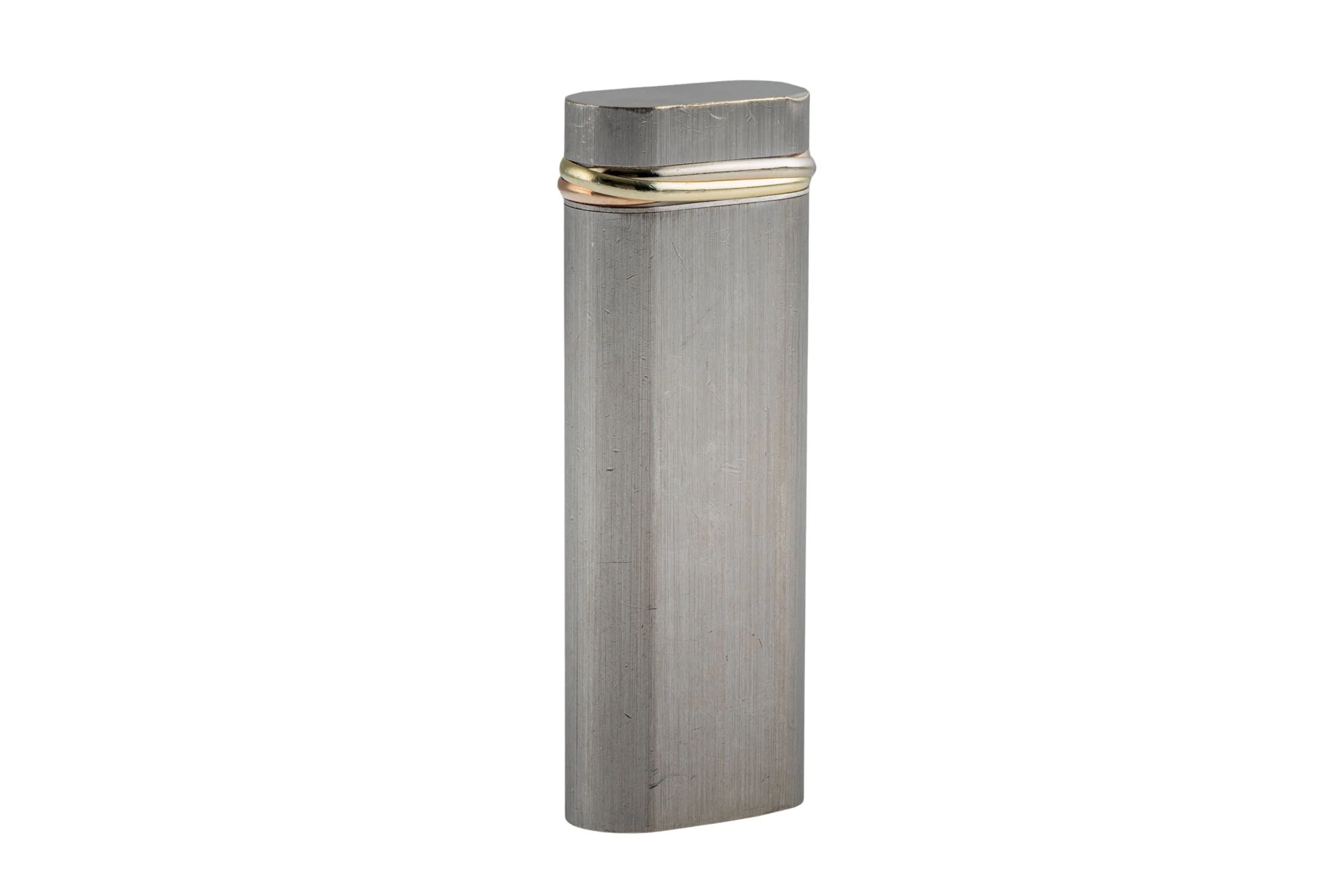 Cartier Lighters Feuerzeug Trinity 3 Rings Satin Steel Ref. CA 20601[KL26008] - Image 9