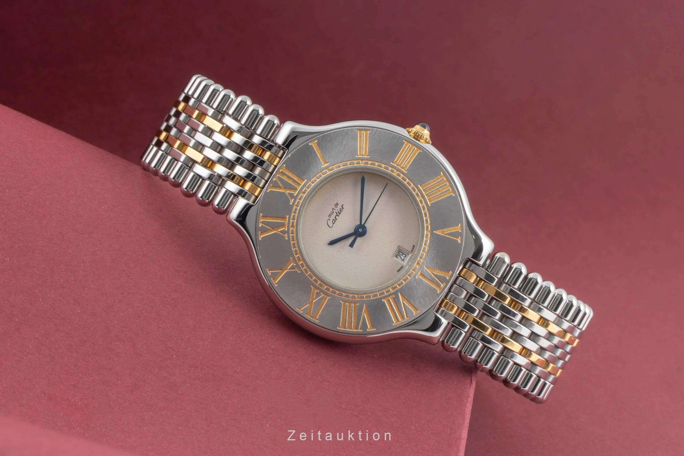 Cartier Ligne 21 gilt / steel quartz men's watch W10052F4  [2506035] - Image 3