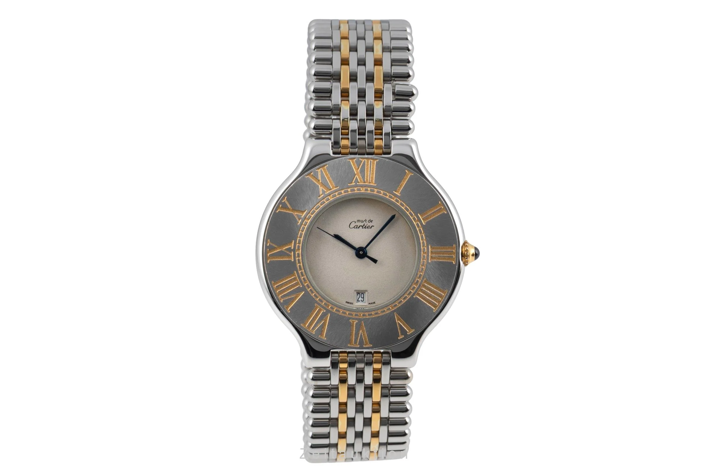 Cartier Ligne 21 gilt / steel quartz men's watch W10052F4  [2506035] - Image 5