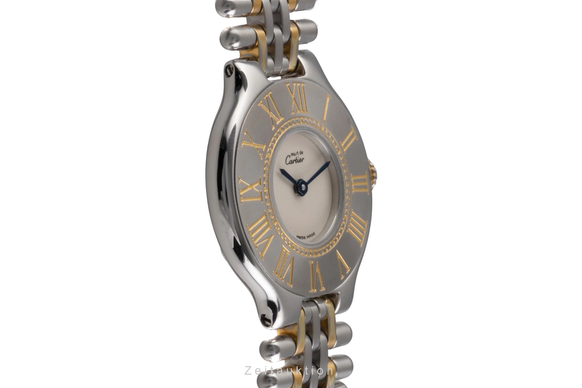 Cartier Ligne 21 gilt / steel quartz women's watch  [2504118] - Image 8