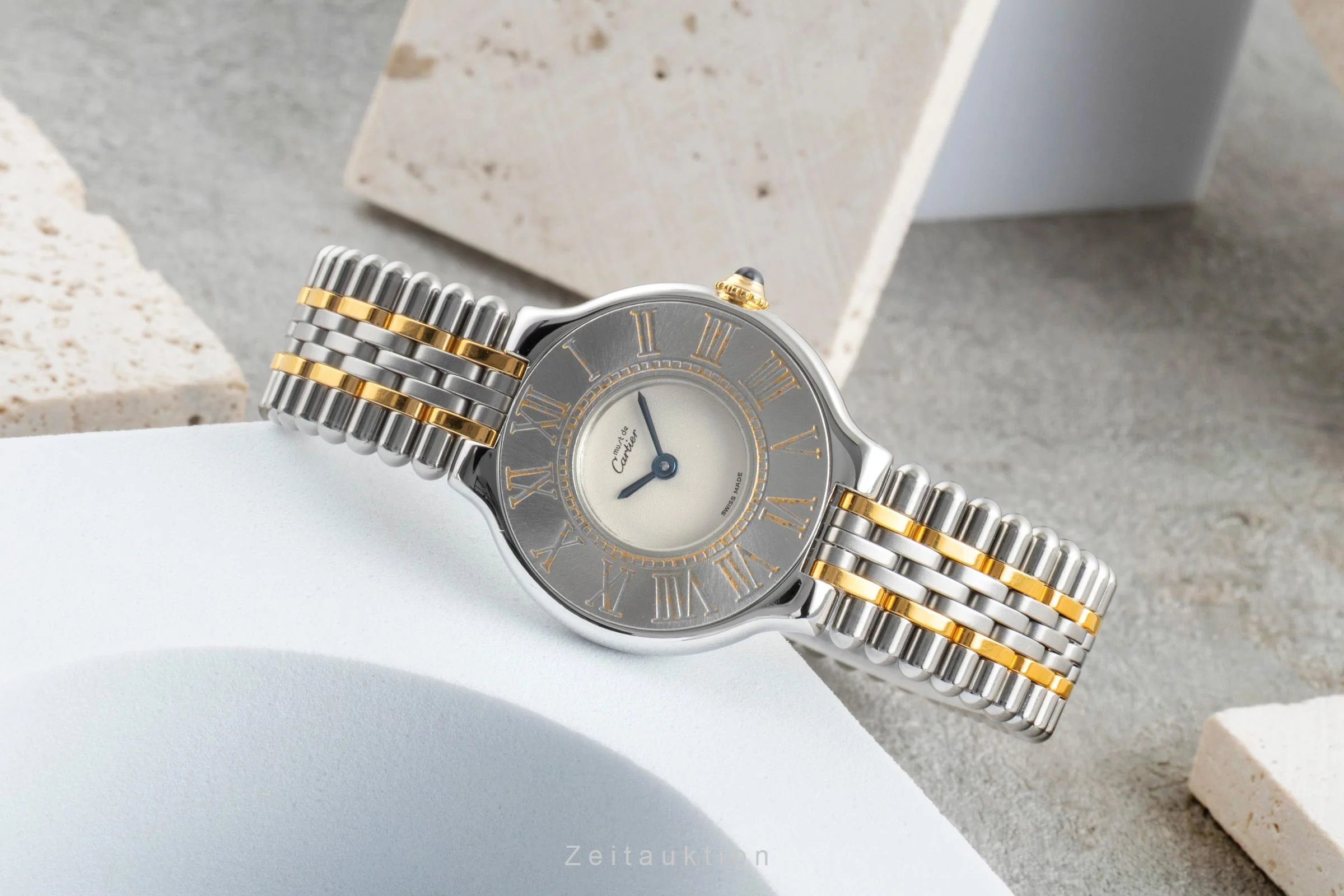 Cartier Ligne 21 gilt / steel quartz women's watch W10051F4  [2506989] - Image 3