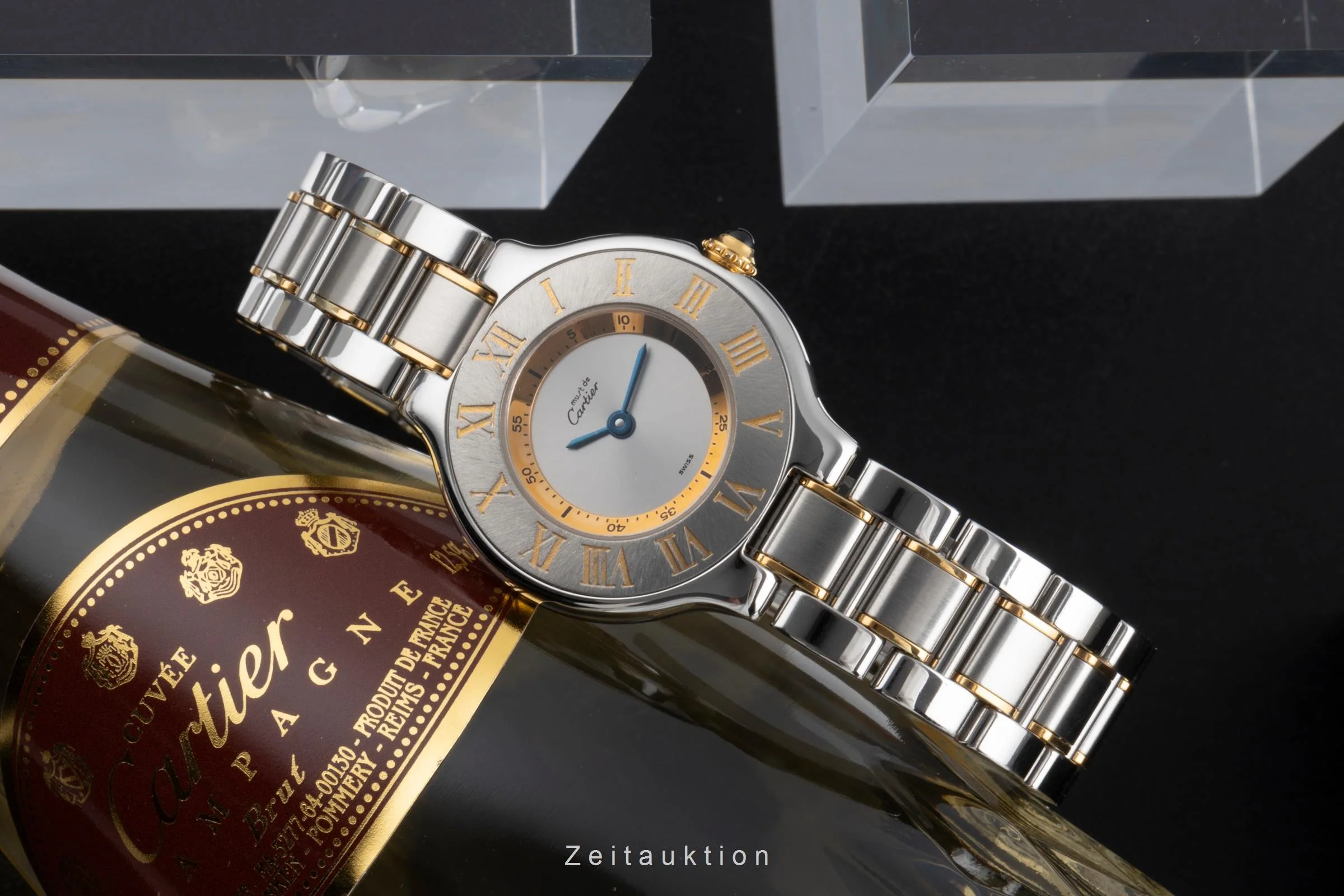 Cartier Ligne 21 gilt / steel quartz women's watch W10073R6  [2503543] - Image 3