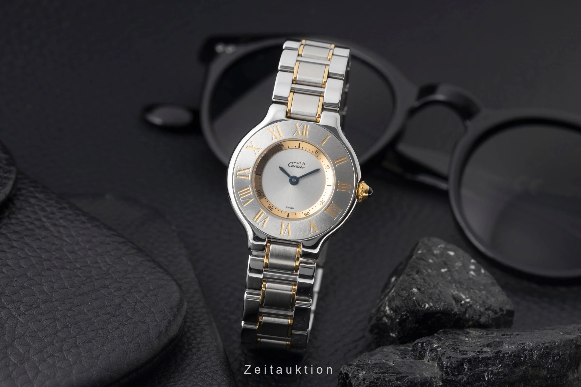 Cartier Ligne 21 gilt / steel quartz women's watch W10073R6  [2600818] - Image 4