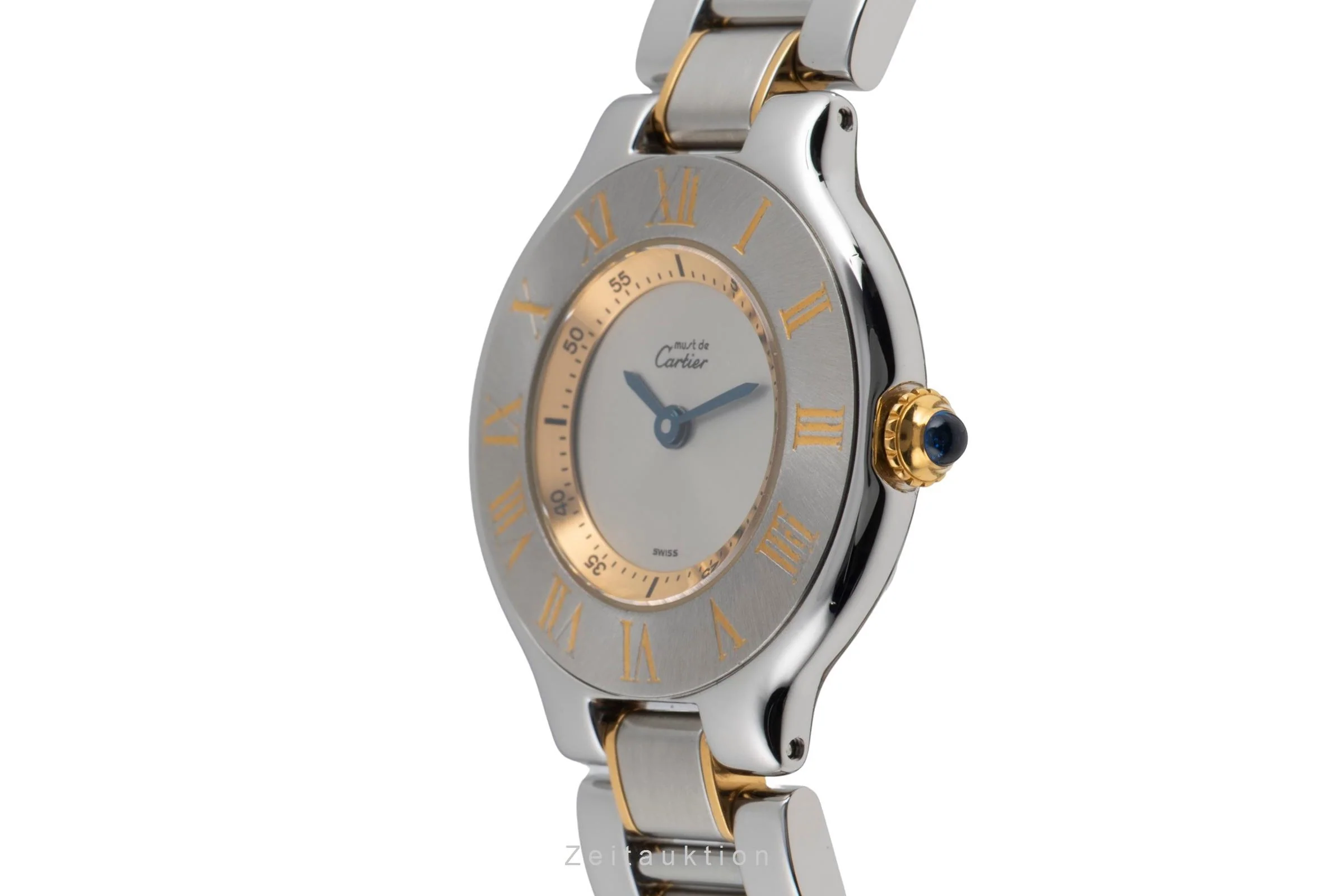 Cartier Ligne 21 gilt / steel quartz women's watch W10073R6  [2600818] - Image 7