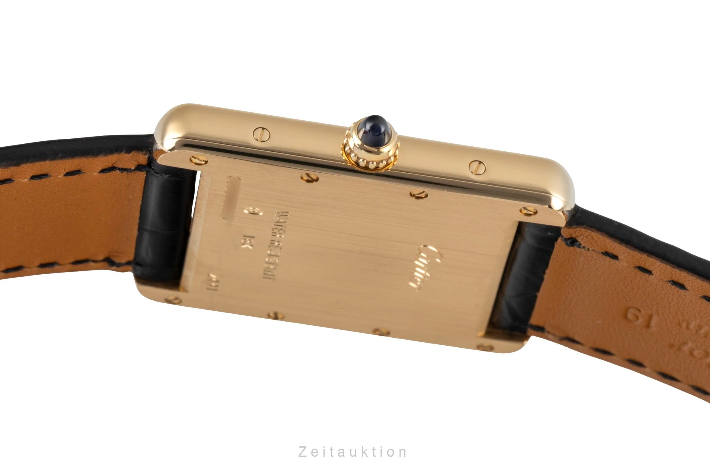 Cartier Louis Cartier 18 ct gold quartz men's watch W1529756  [2600316] - Image 13