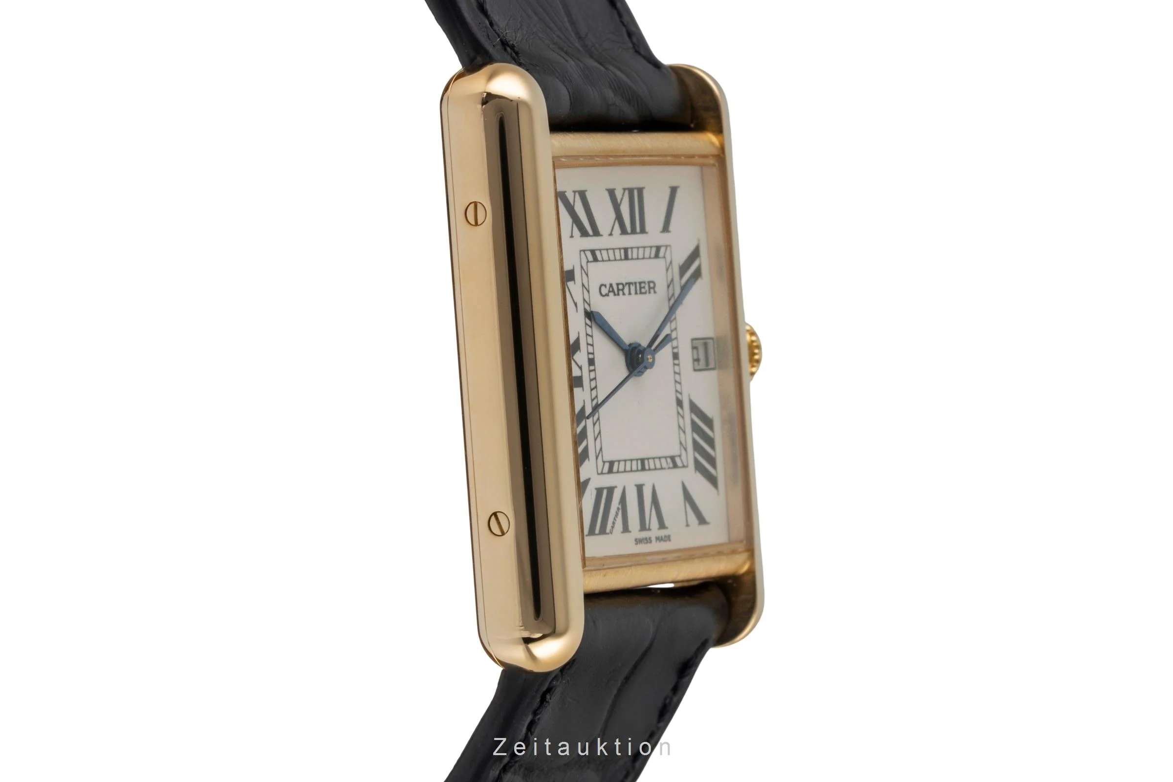 Cartier Louis Cartier 18 ct gold quartz men's watch W1529756  [2600316] - Image 8