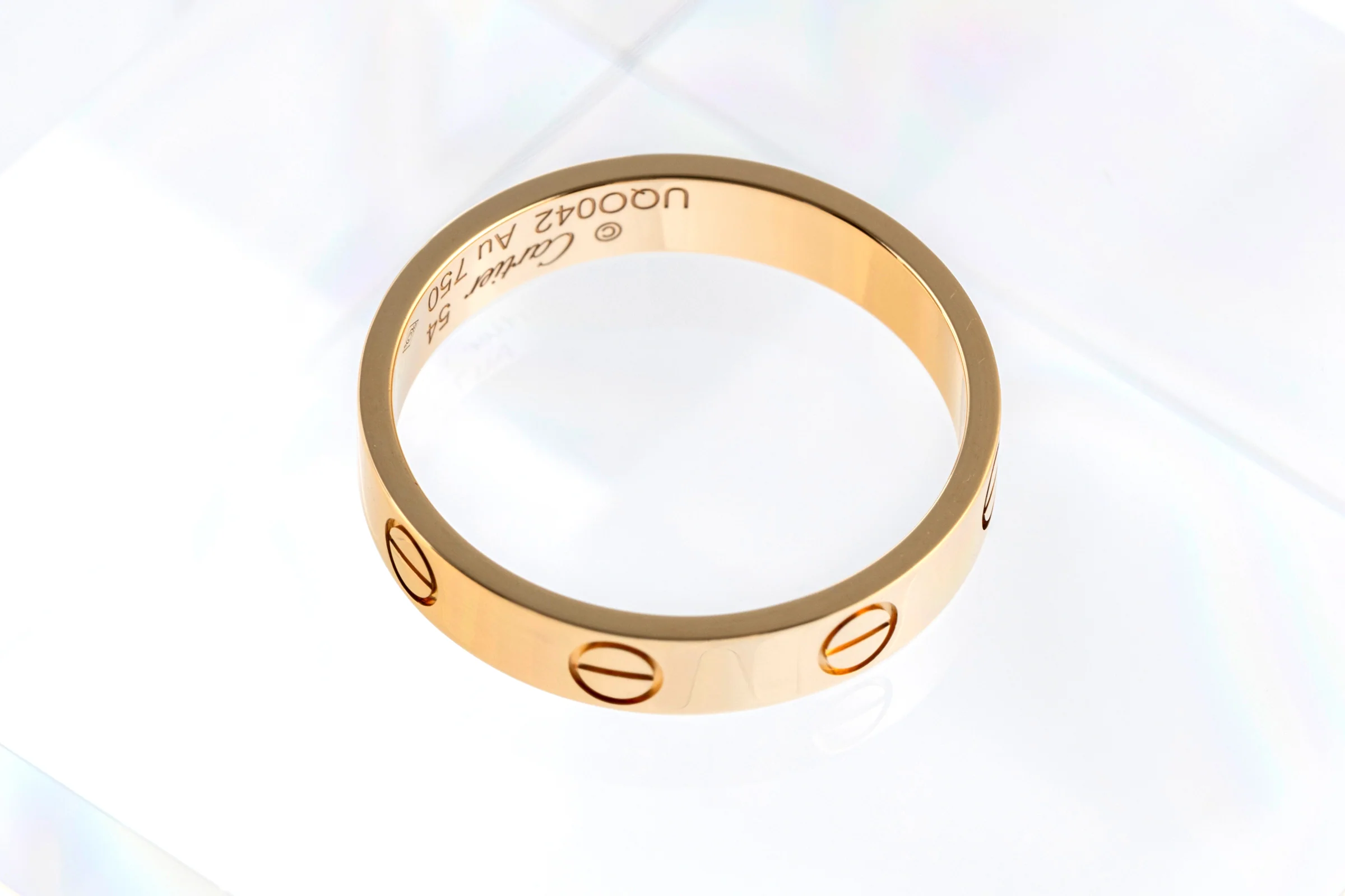 Cartier Love Ring 18k (0,750) Gold yellow gold size 54 with box retail price: 1400,- €[KL26020] - Image 10