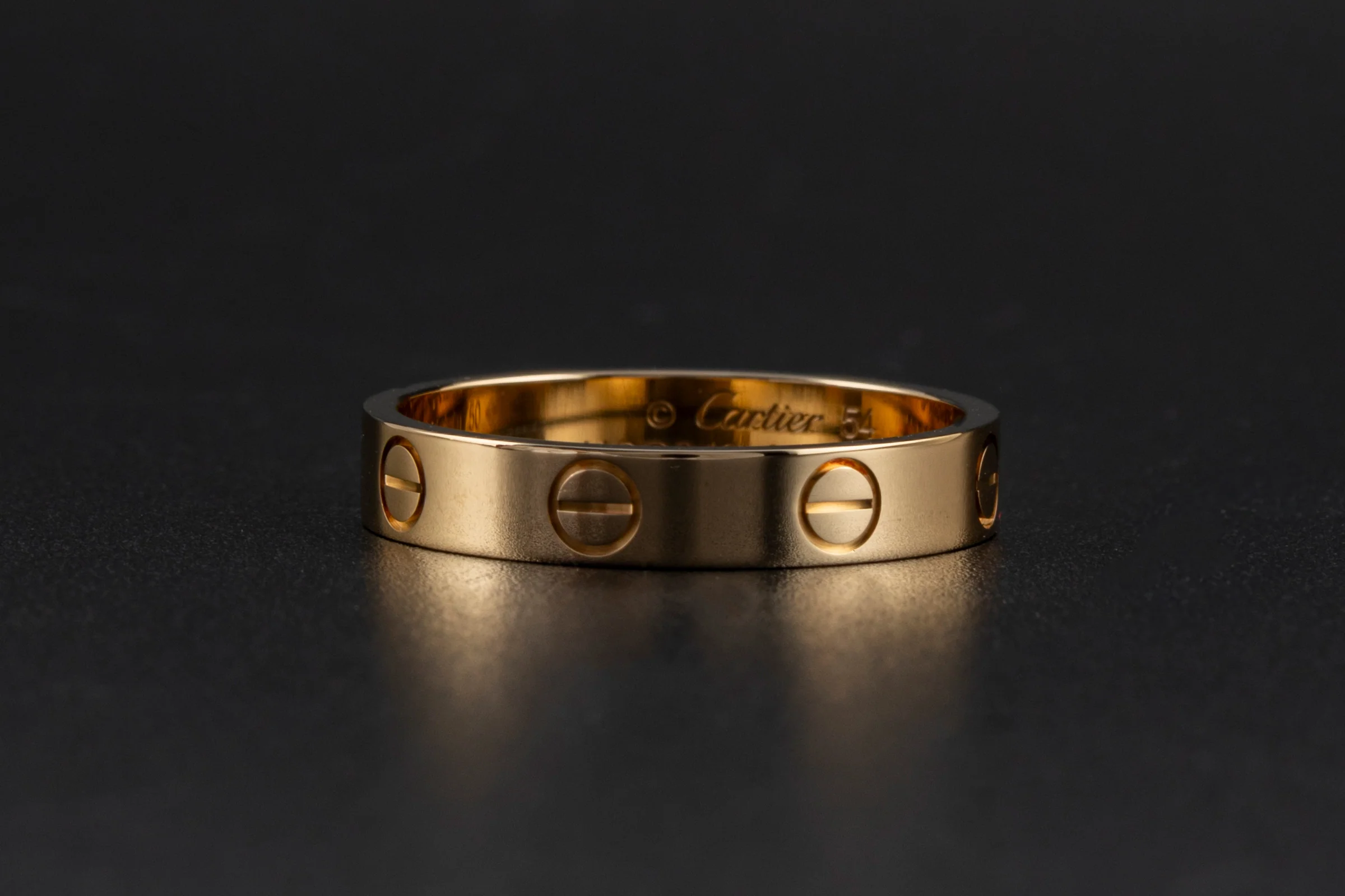Cartier Love Ring 18k (0,750) Gold yellow gold size 54 with box retail price: 1400,- €[KL26020] - Image 2