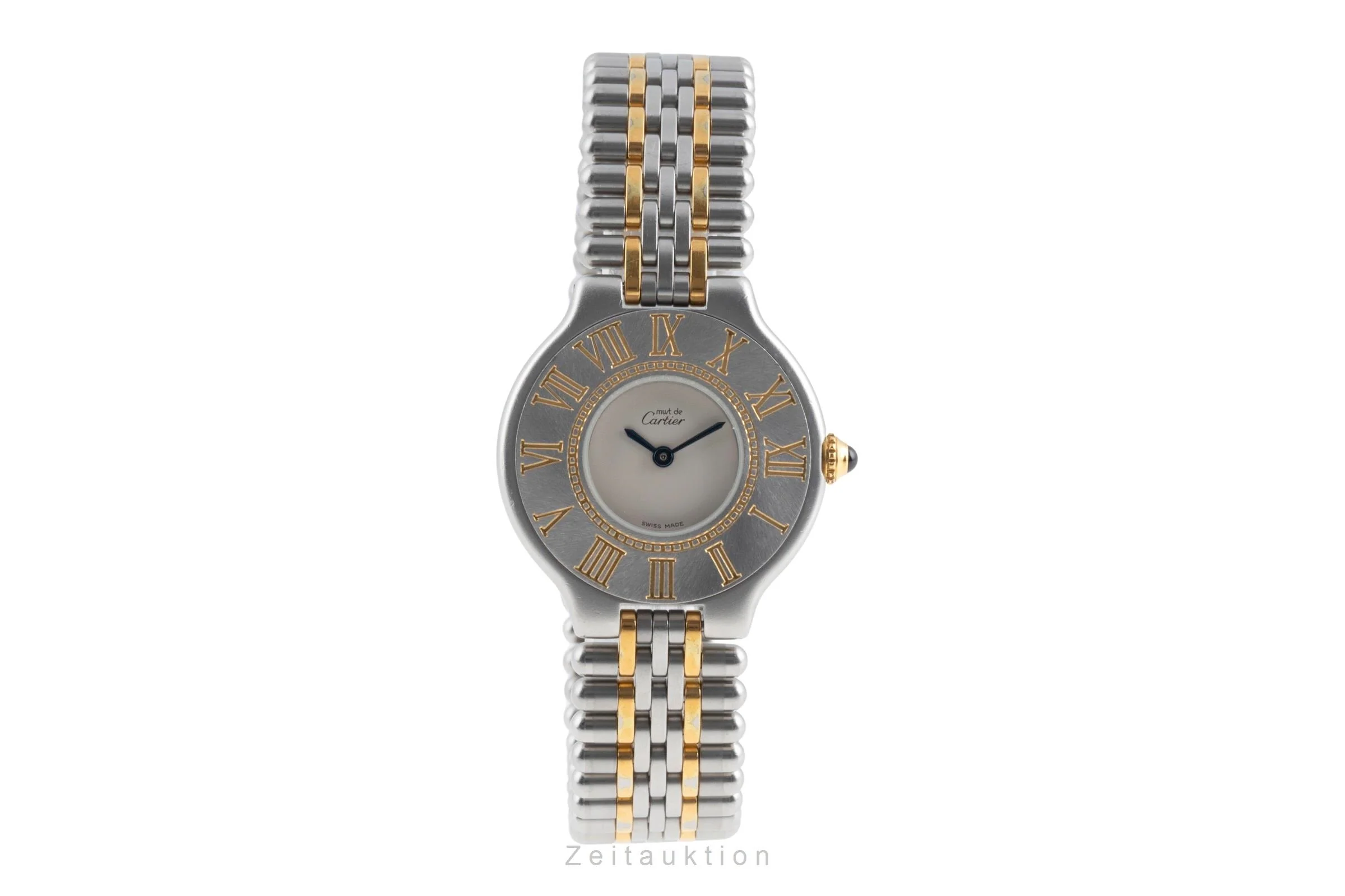 Cartier Must De Cartier 21 gilt / steel quartz women's watch 9010  [2503574] - Image 5