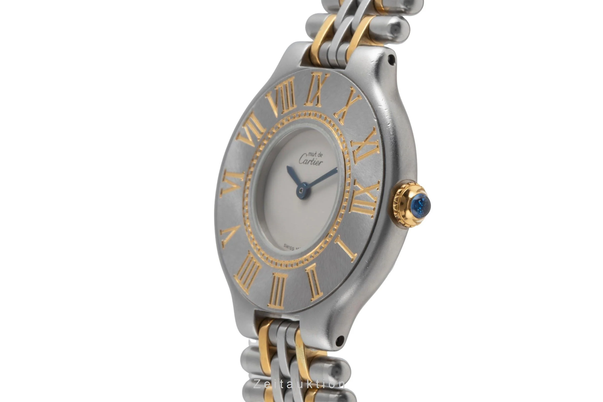 Cartier Must De Cartier 21 gilt / steel quartz women's watch 9010  [2503574] - Image 7